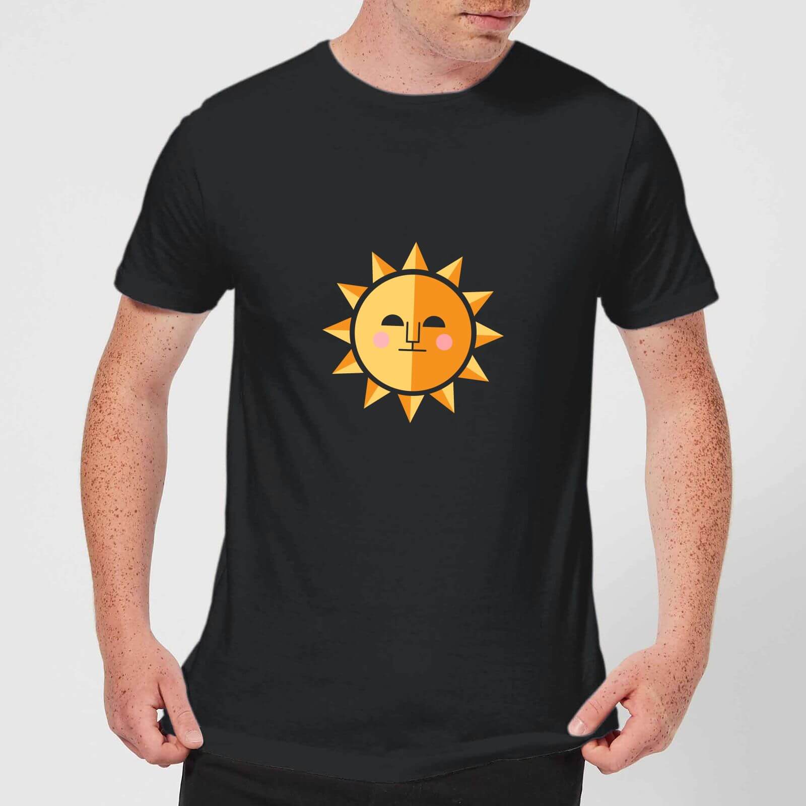 The Sun Men's T-Shirt - Black - L - Black