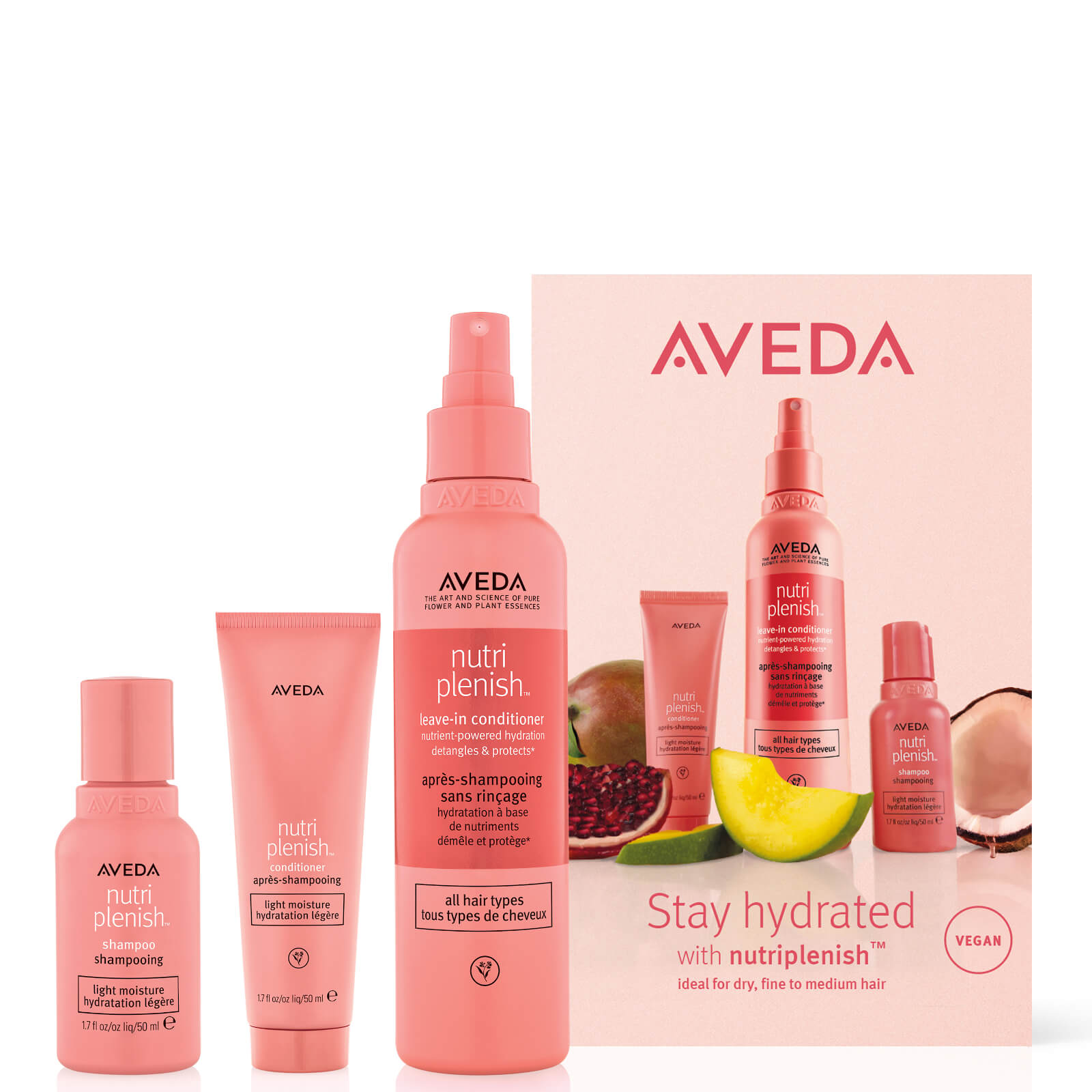 Aveda LOOKFANTASTIC Exclusive Stay Hydrated Set