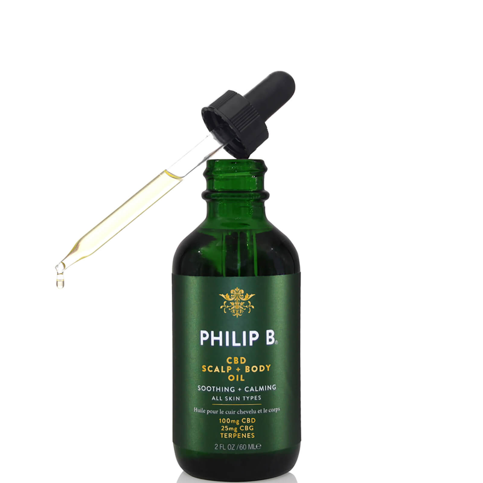 Philip B CBD Scalp and Body Oil 60ml Philip B CBD Scalp and Body Oil 60ml