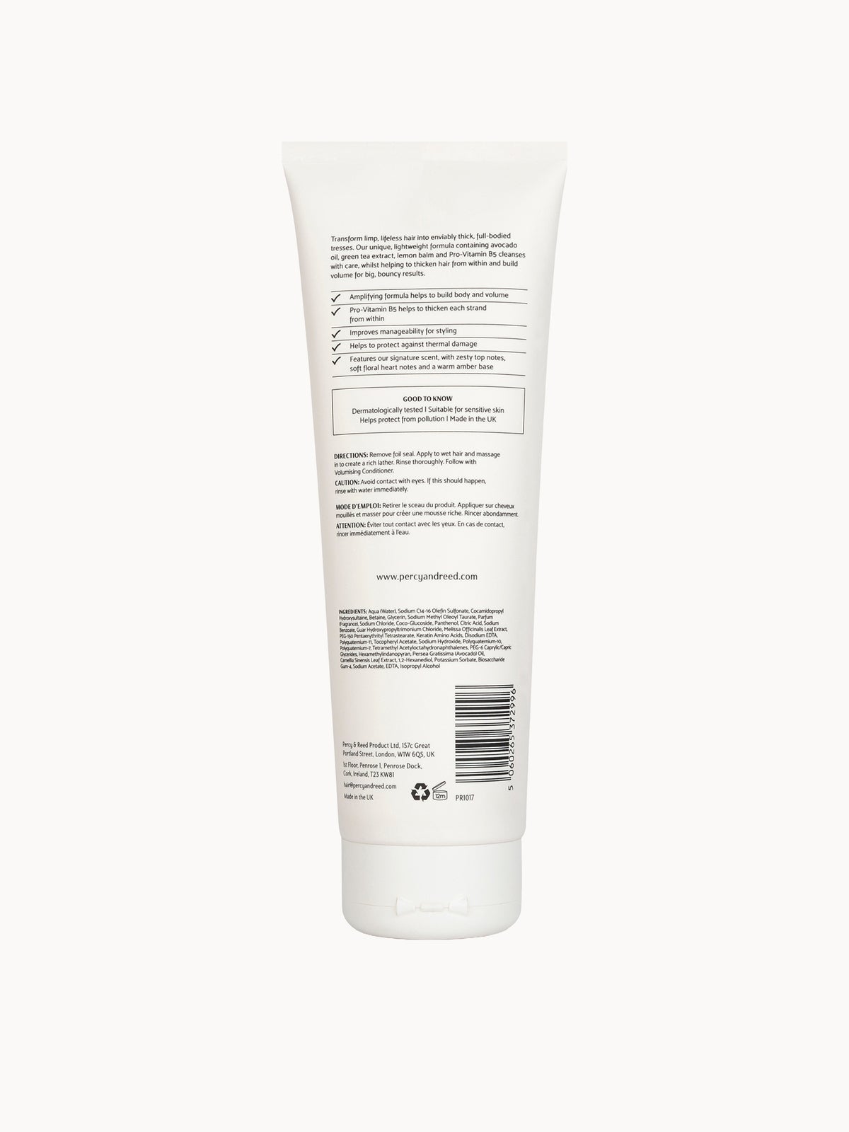 Percy & Reed Volumising Shampoo 250ml, photo 2