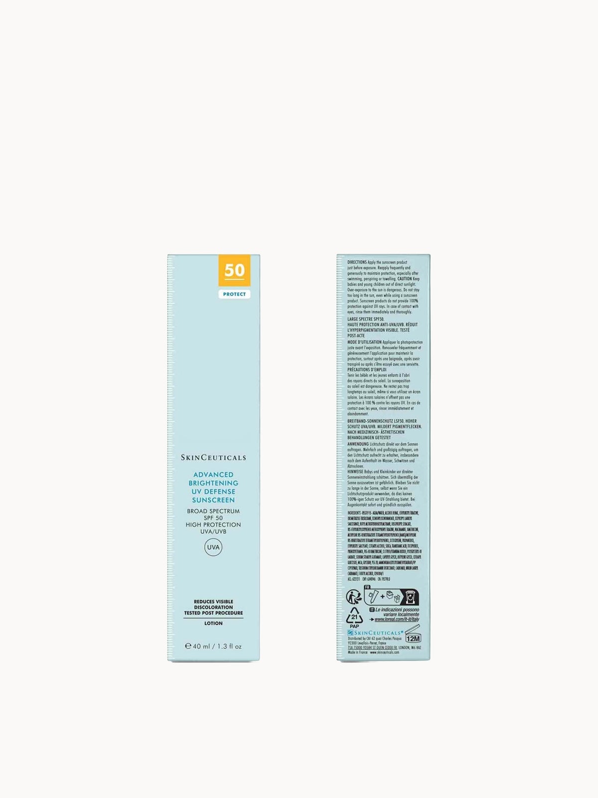 SkinCeuticals Advanced Brightening UV Defense SPF50 Sunscreen 40ml 3