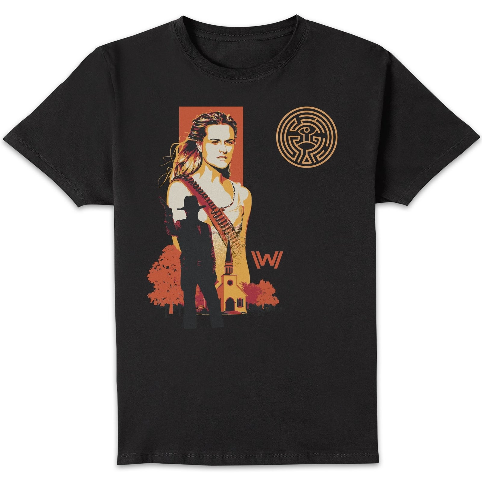 Westworld Kiksuya Men's T-Shirt - Black - S