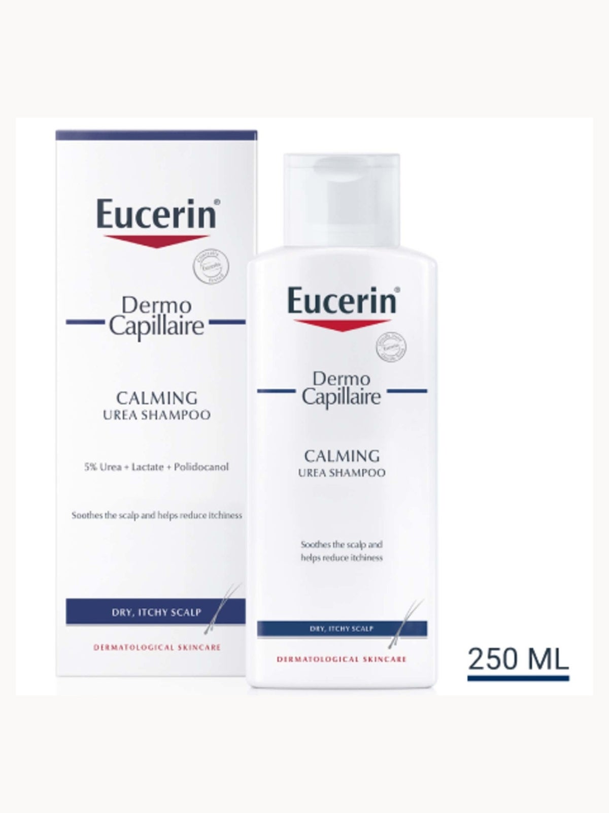Eucerin DermoCapillaire Calming Urea Shampoo - 5% Urea 250ml 2