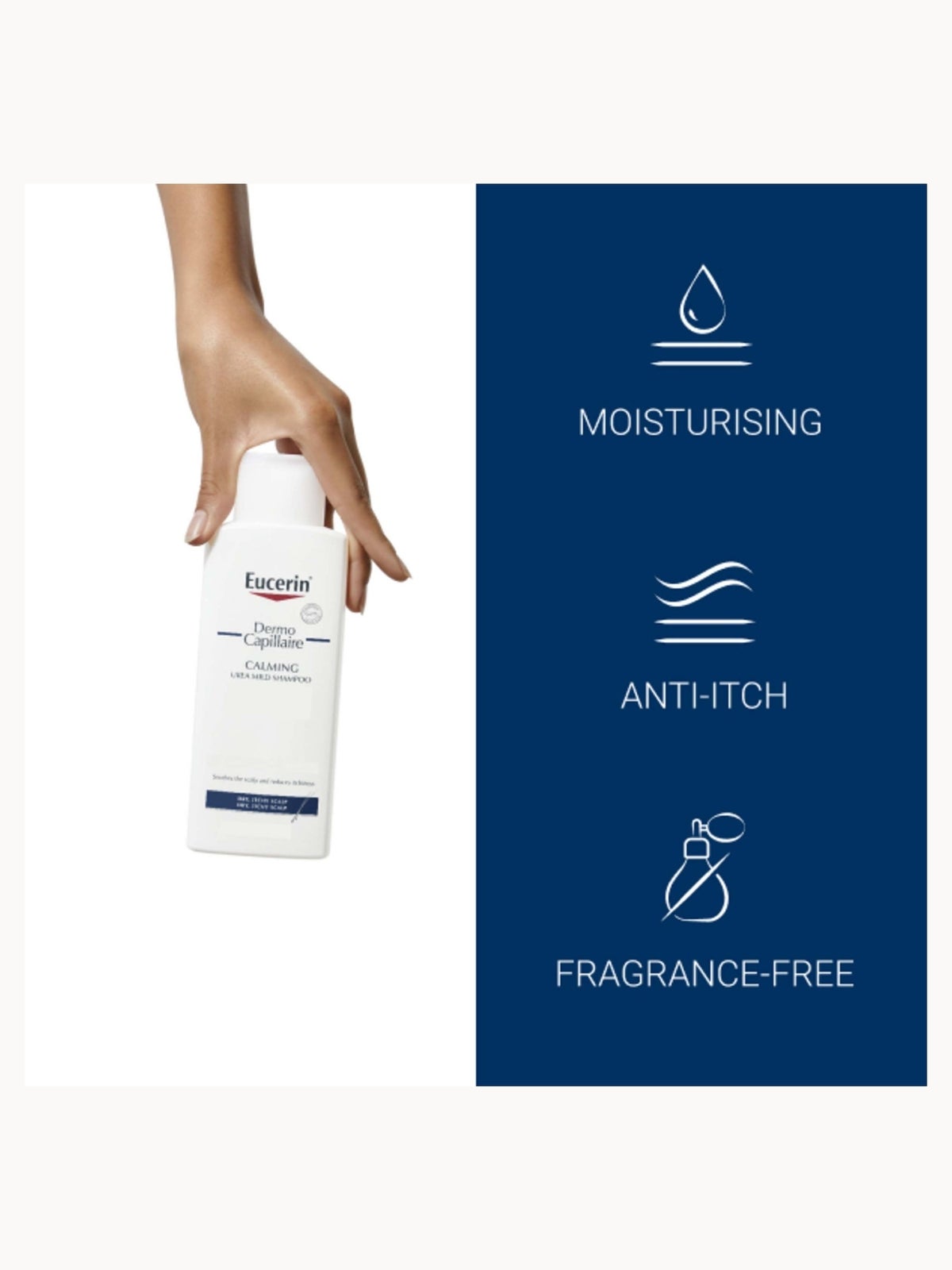 Eucerin DermoCapillaire Calming Urea Shampoo - 5% Urea 250ml 4