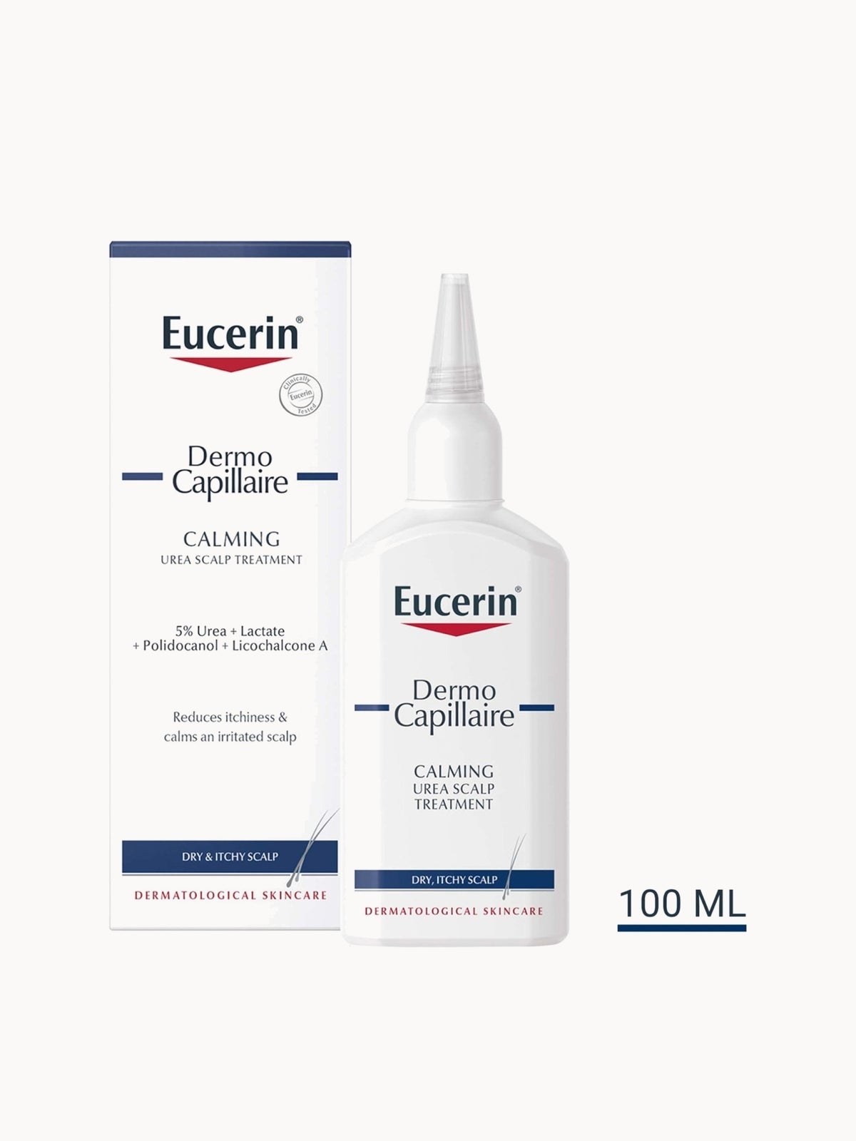 Eucerin DermoCapillaire Calming Urea Scalp Treatment - 5% Urea 100ml 2