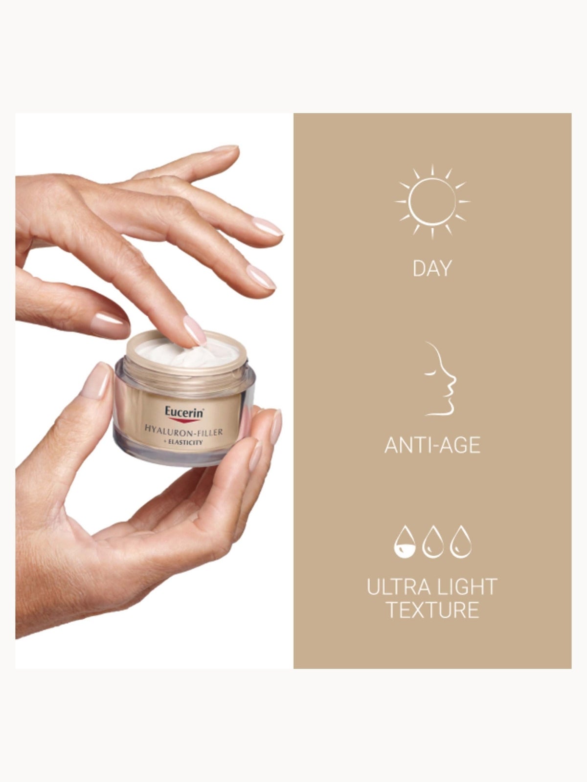 Eucerin Hyaluron-Filler + Elasticity Day Cream SPF 15 50ml 3
