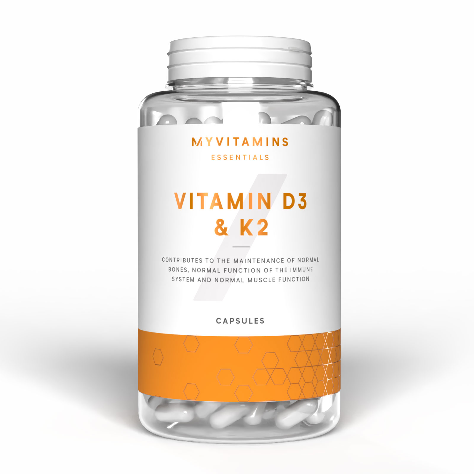 5056379506303 - Vitamin-D3- und -K2-Kapseln - 30CAPSULES 30Portionen