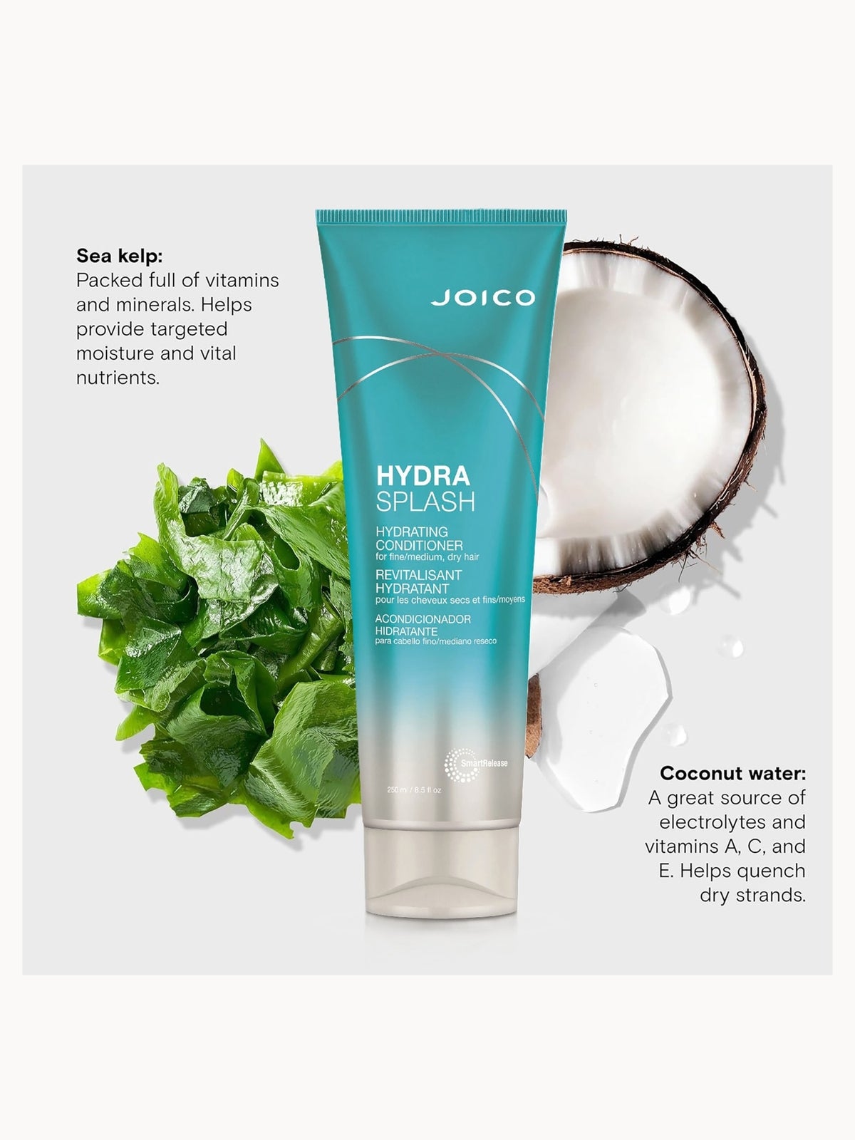 Joico Hydra Splash Hydrating Conditioner For Fine-Medium, Dry Hair 250ml 4