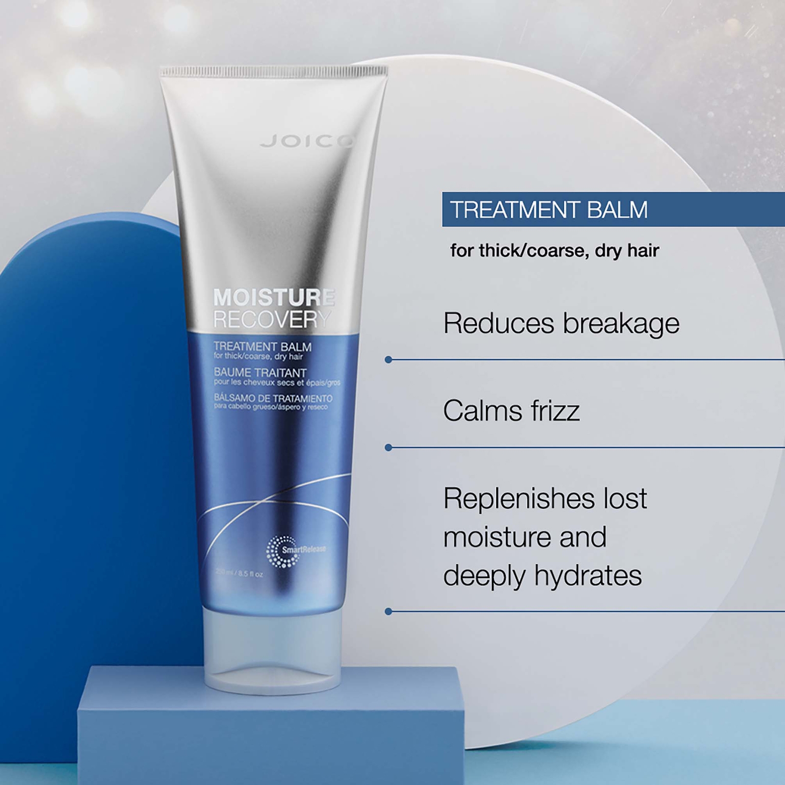 Thumbnail - Joico Moisture Recovery Treatment Balm For Thick-Coarse, Dry Hair 250ml