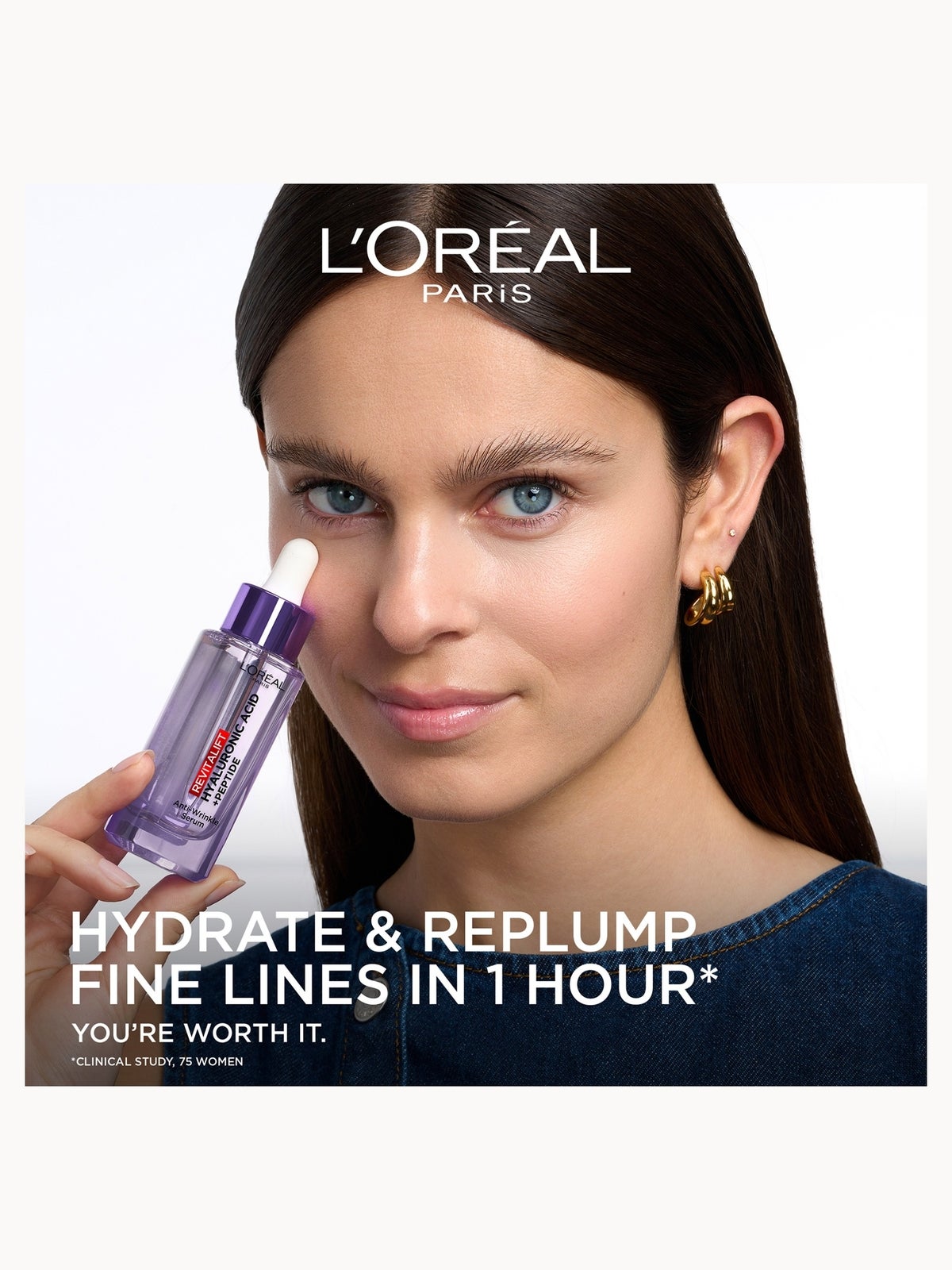 L'Oréal Paris Exclusive Revitalift Filler with 1.5% Hyaluronic Acid Anti-Wrinkle Dropper Serum Duo 2 x 30ml 2