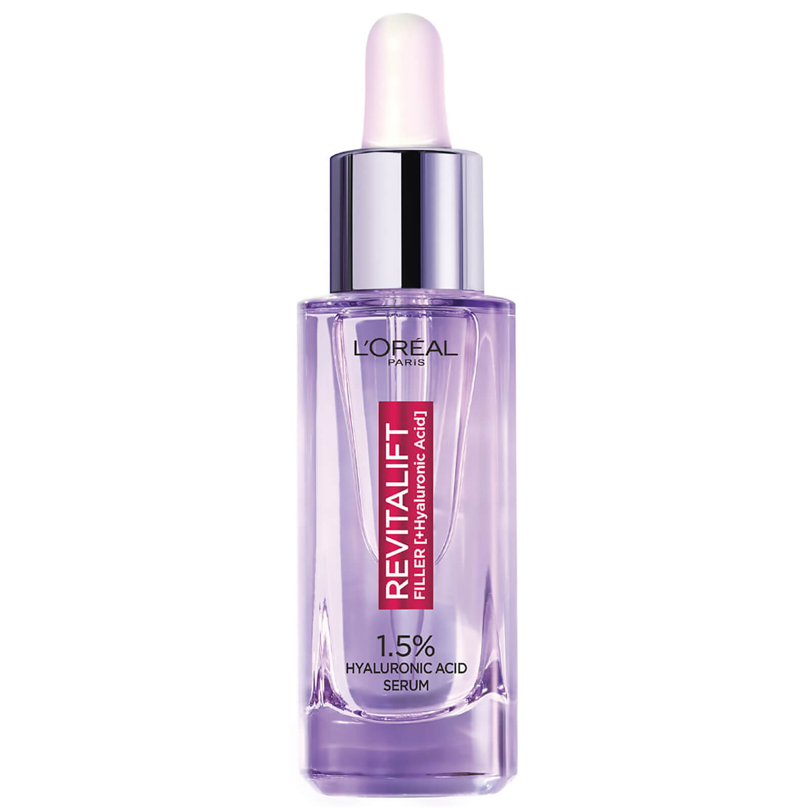 L'Oréal Paris Exclusive Revitalift Filler with 1.5% Hyaluronic Acid Anti-Wrinkle Dropper Serum Duo 2 x 30ml L'Oréal Paris Exclusive Revitalift Filler with 1.5% Hyaluronic Acid Anti-Wrinkle Dropper Serum Duo 2 x 30ml