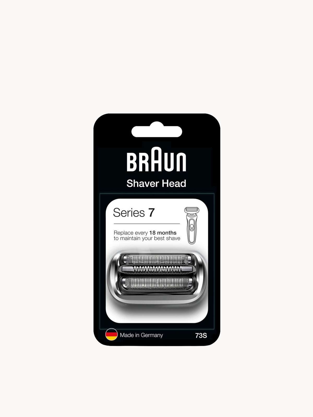 Photos - Shaver Braun Series 7 73S Electric Head Replacement, Silver 80712382