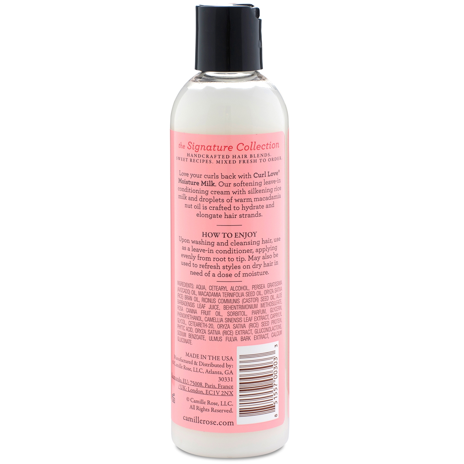 Camille Rose Curl Love Hydratatiemelk 240 ml-image