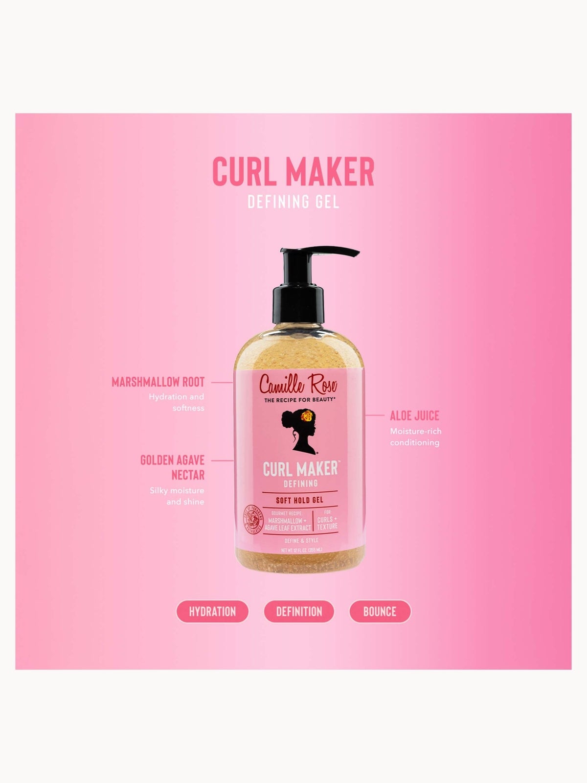 Camille Rose Curl Maker Curling Jelly 355ml 3