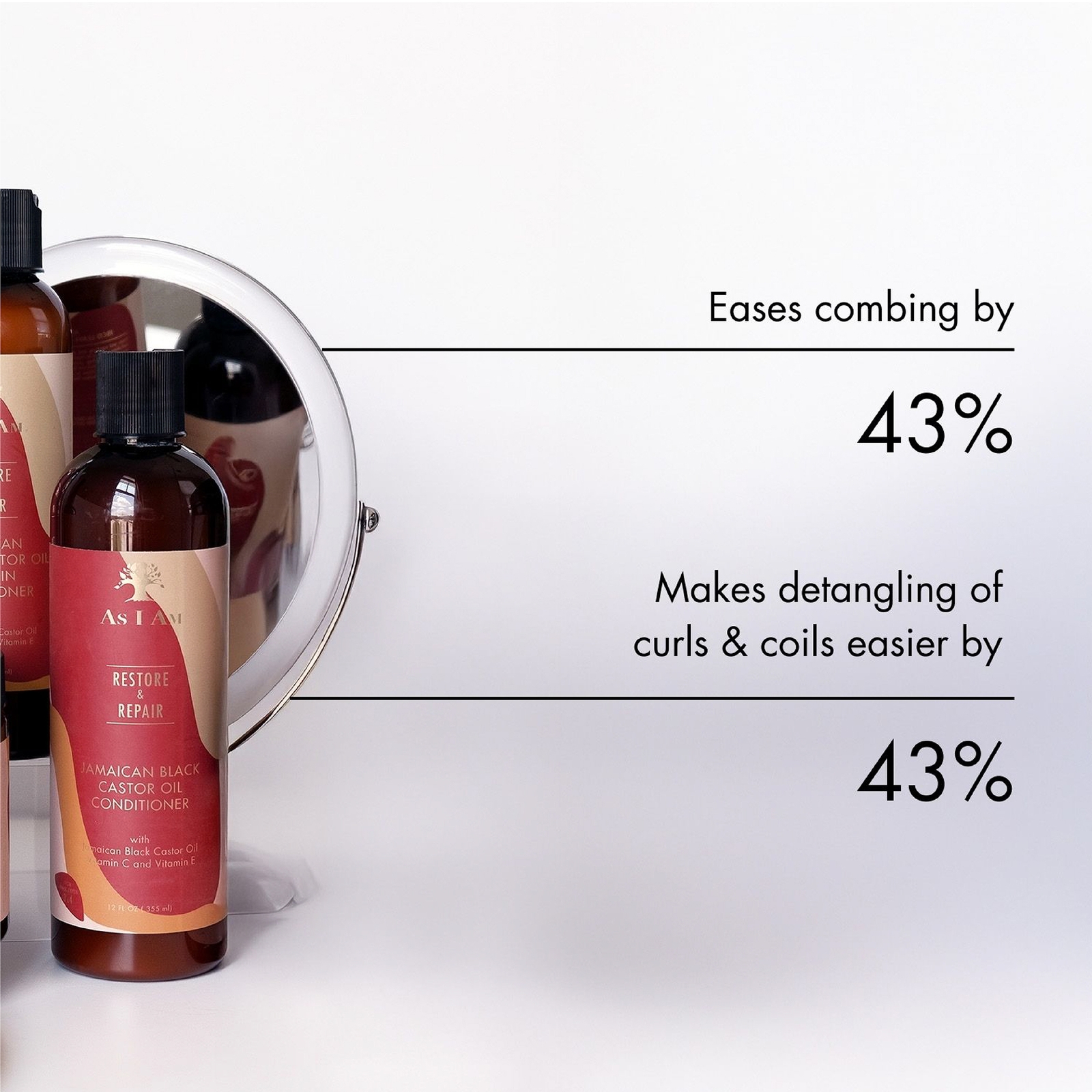 Thumbnail - As I Am Jamaikanisches Schwarzes Rizinusöl-Spülung