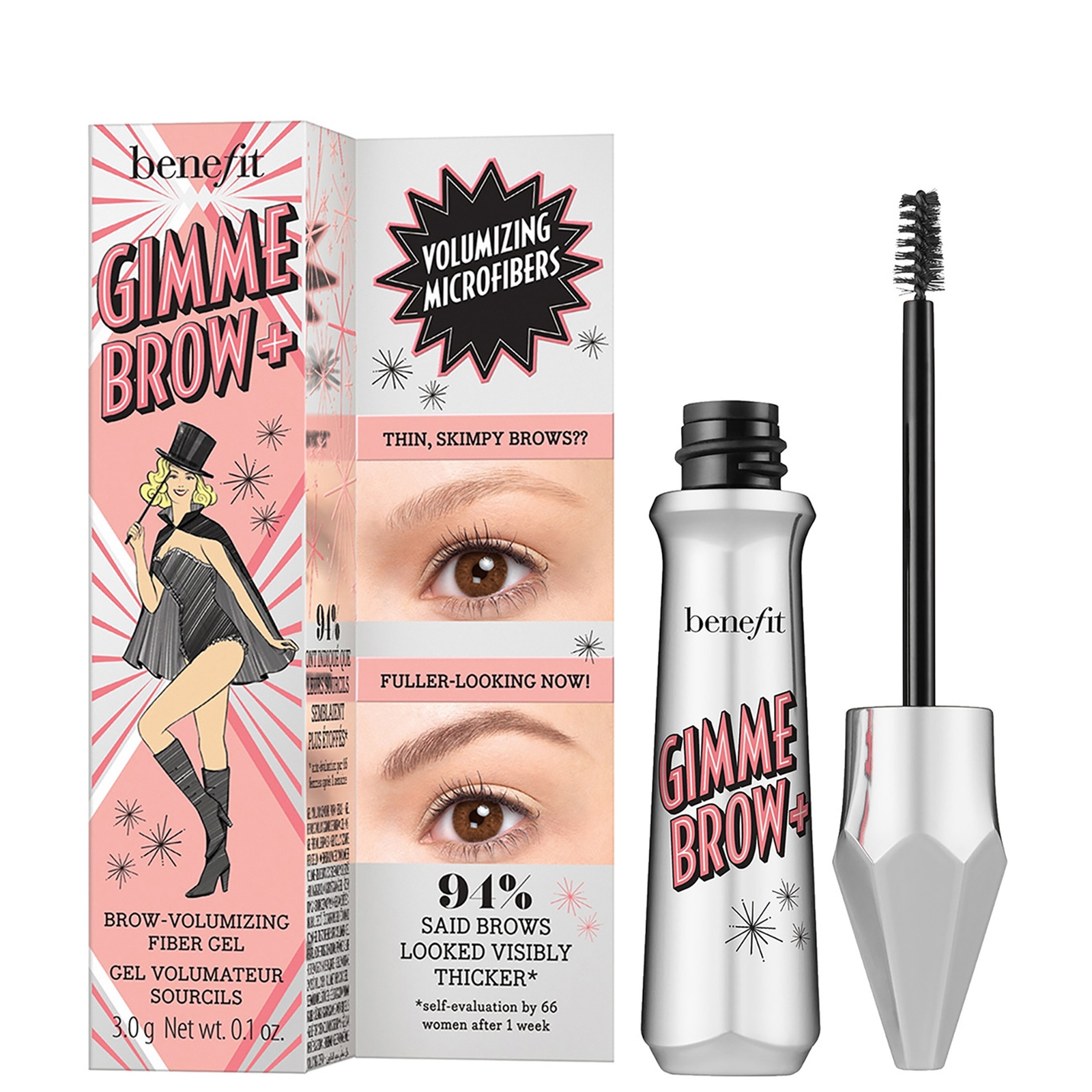 benefit Gimme Brow+ Mini Gel 1.5g (Various Shades) - 3.75