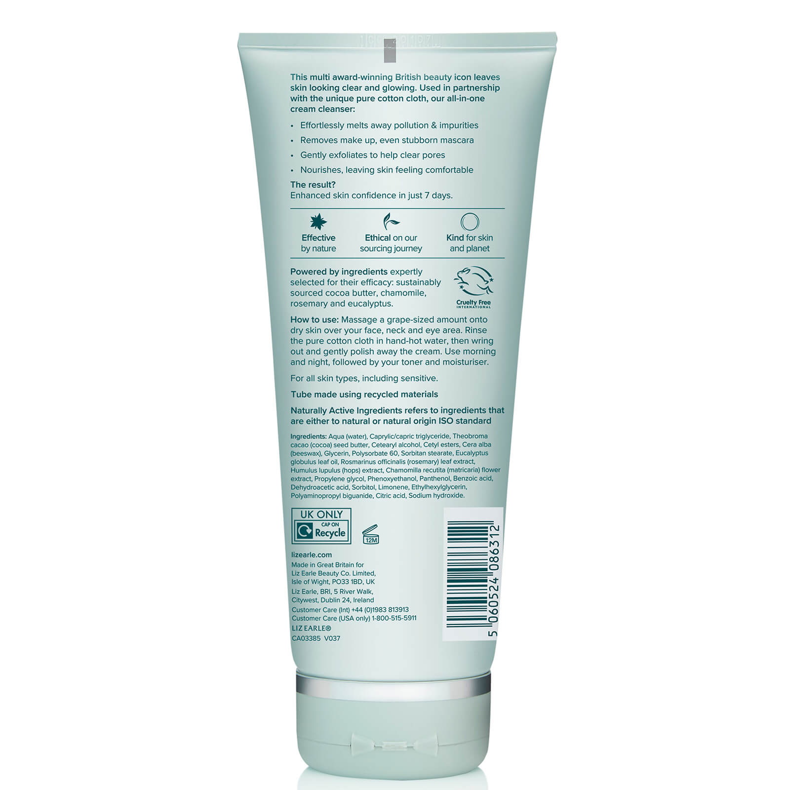 Liz Earle Cleanse & Polish 200ml Tube Liz Earle Cleanse & Polish 200ml Tube