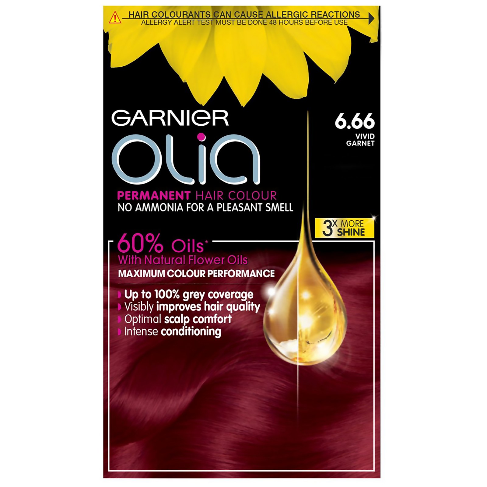 Garnier olia палитра цветов