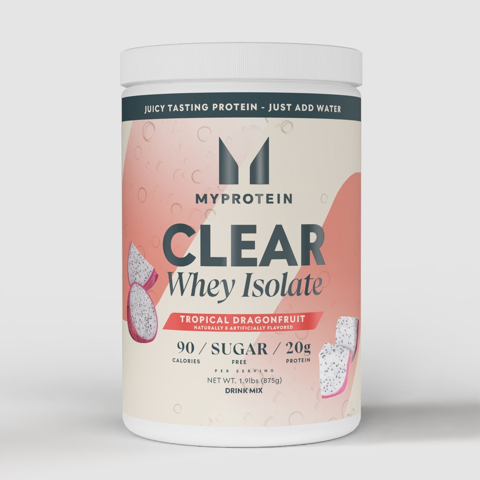 Clear Whey Isolate - 1.9lb - Tropical Dragonfruit