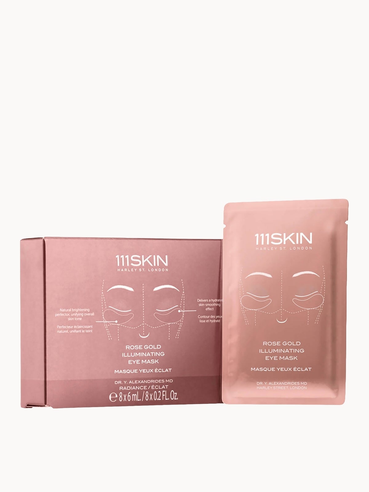 111SKIN Rose Gold Illuminating Eye Mask Box