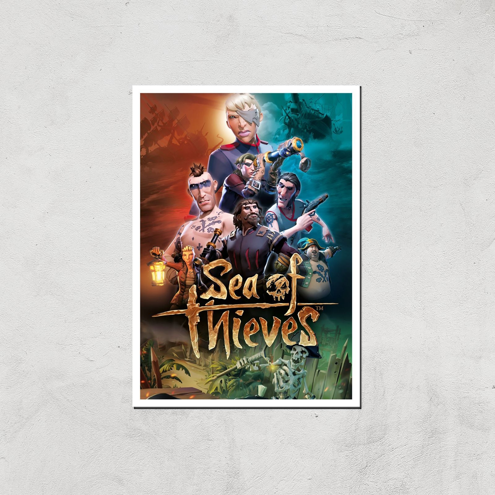 Sea Of Thieves Giclee Art Print - A3 - Print Only
