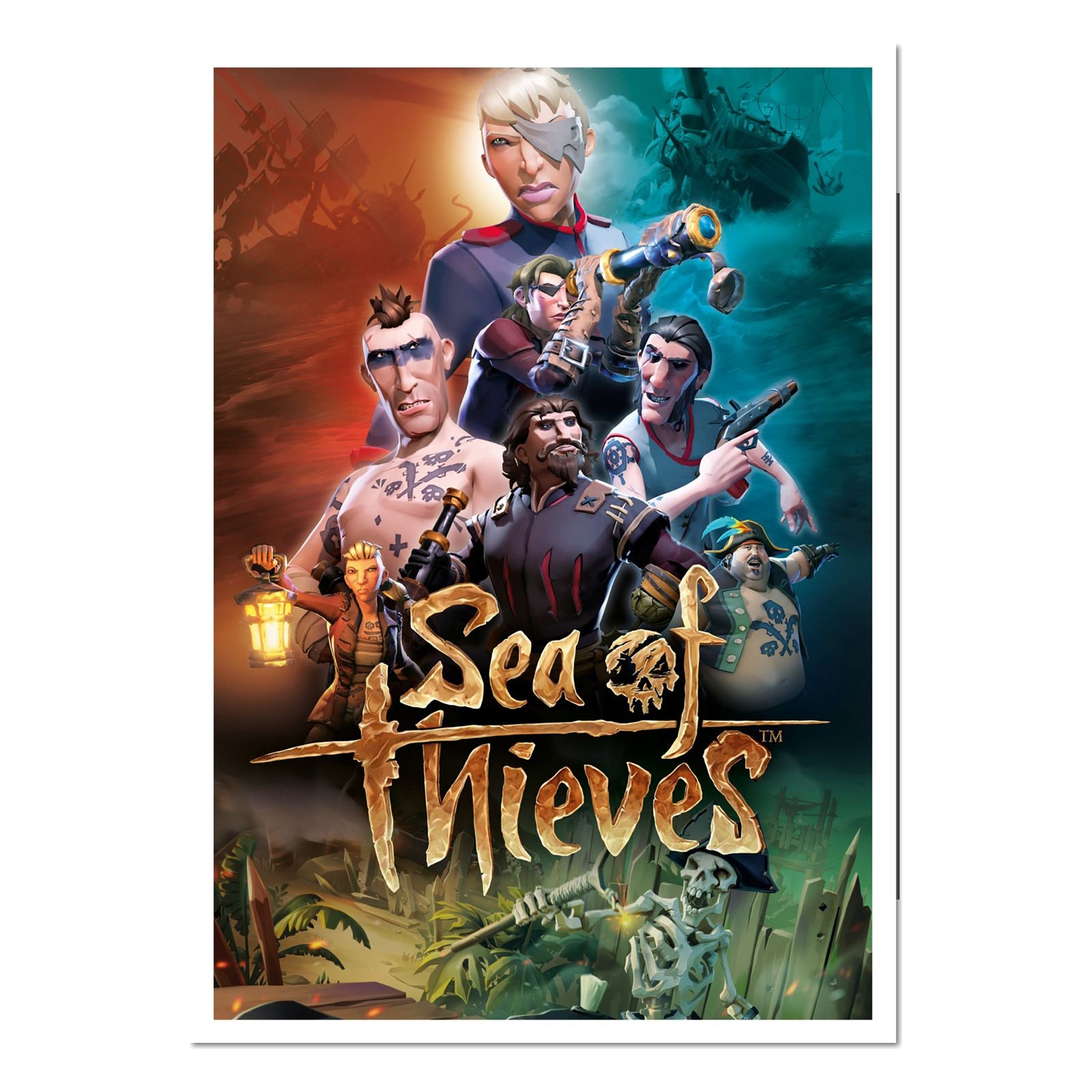 Sea Of Thieves Giclee Art Print - A2 - Print Only