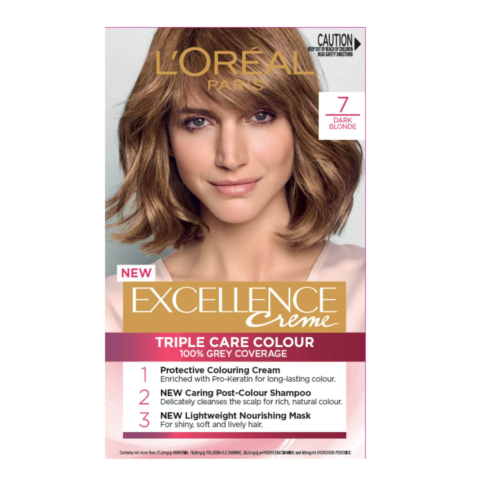 excellence creme 8.1 ash blonde hair dye