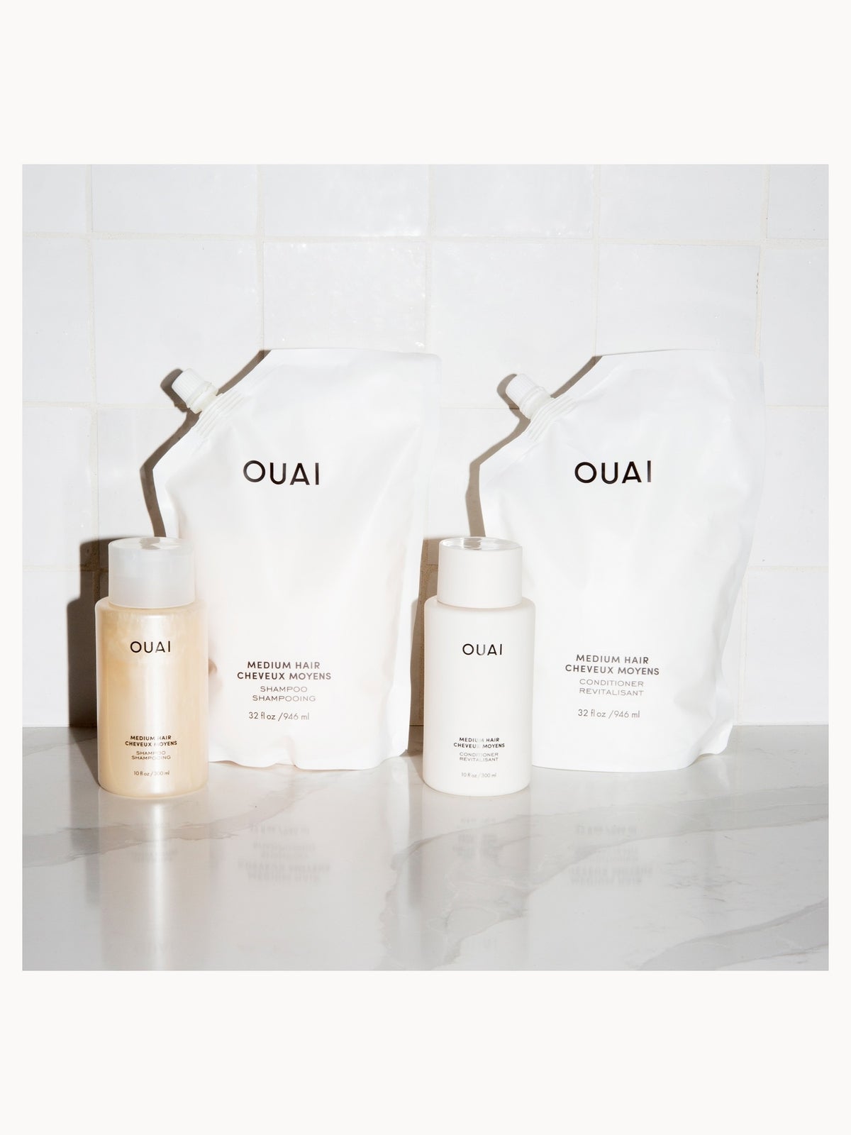 OUAI Medium Hair Conditioner Refill 946ml 2