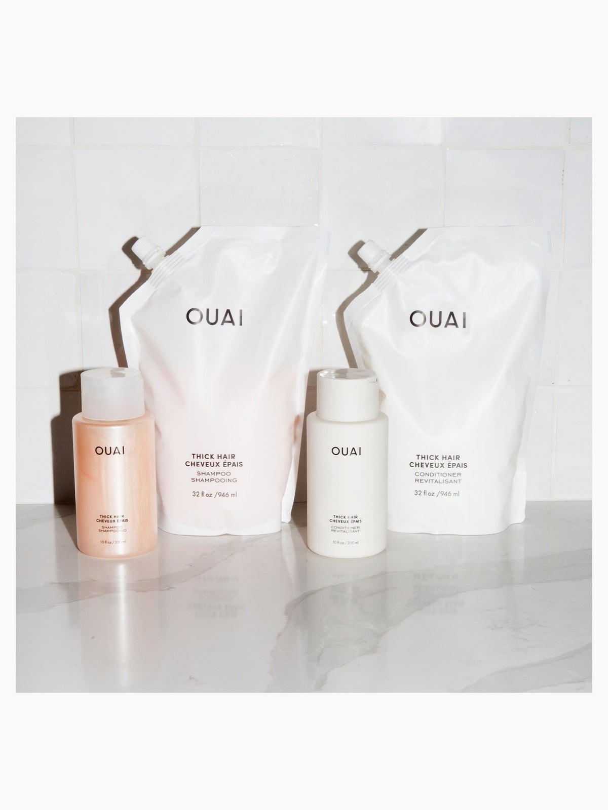 OUAI Thick Hair Shampoo Refill 946ml 2