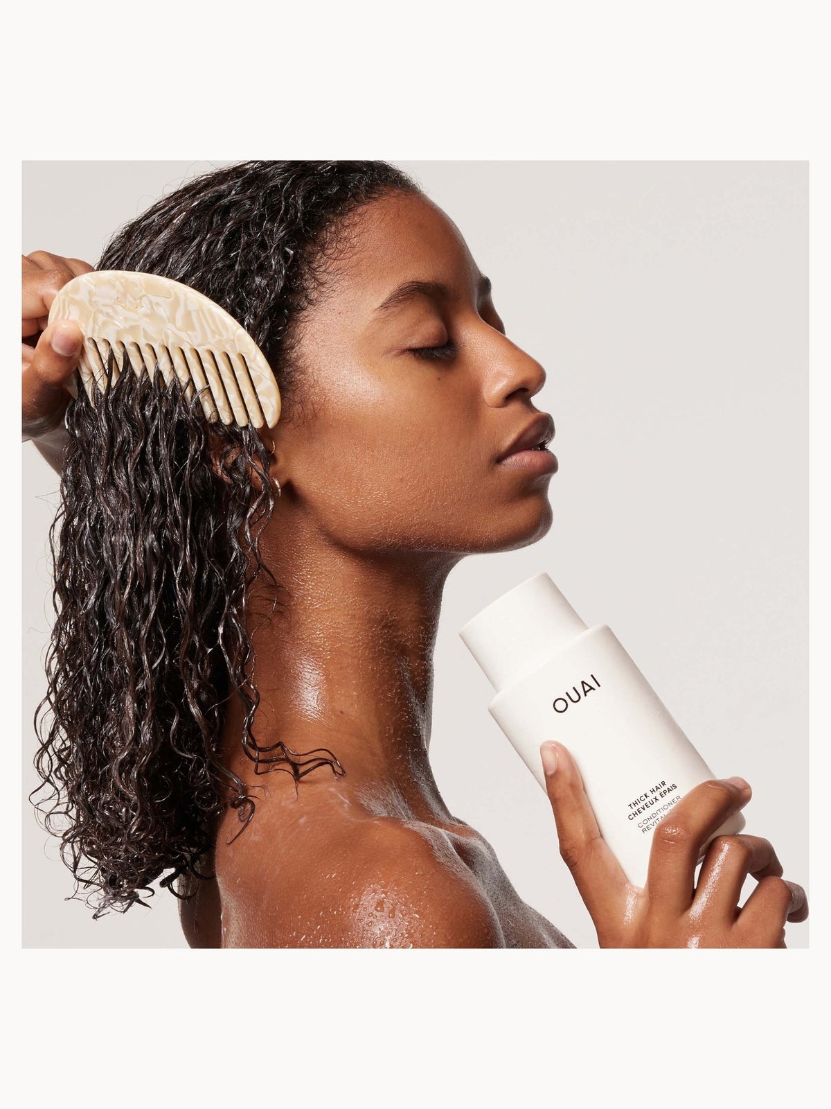 OUAI Thick Hair Conditioner Refill 946ml 3
