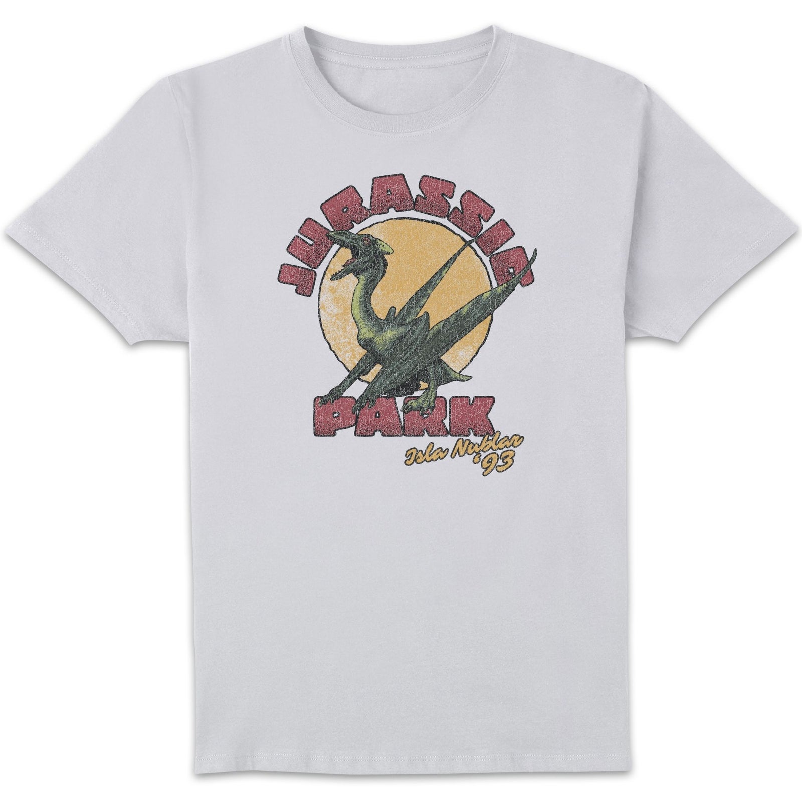 T-shirt Jurassic Park Winged Threat Unisexe - Blanc