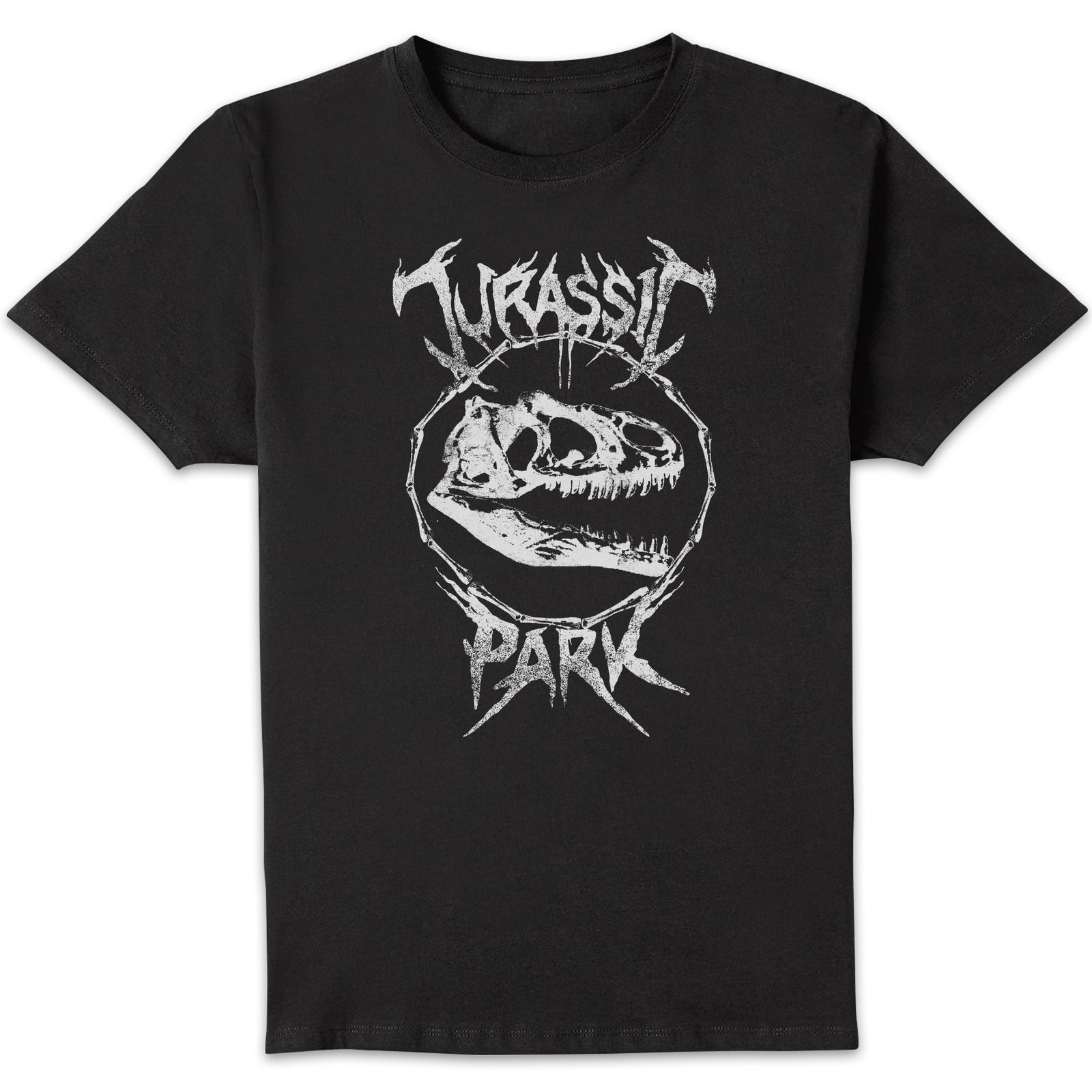 Jurassic Park Bones Rex Unisex T-Shirt - Black - S