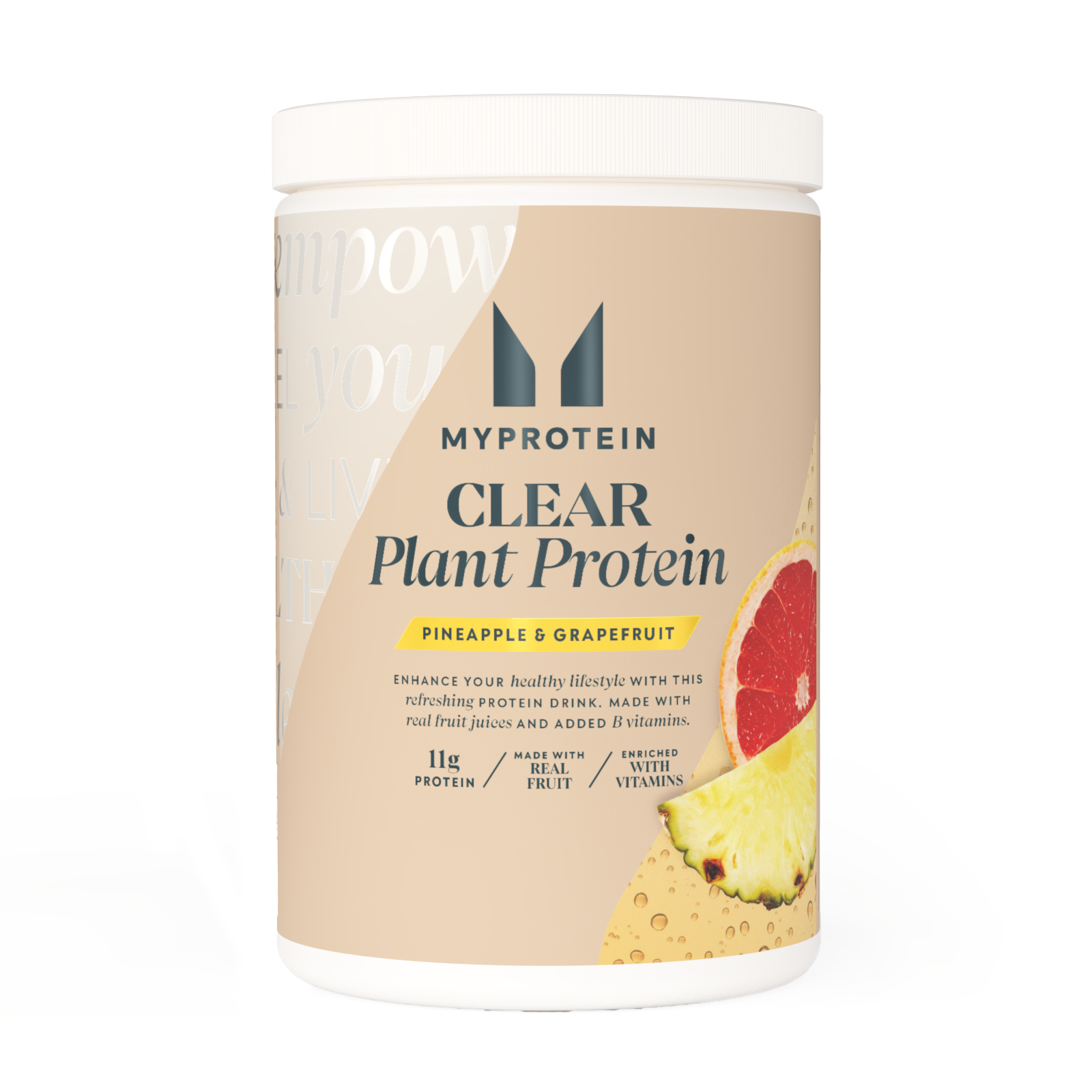Myvegan Clear Vegan Protein - Pineapple & Grapefruit - 20 Servings