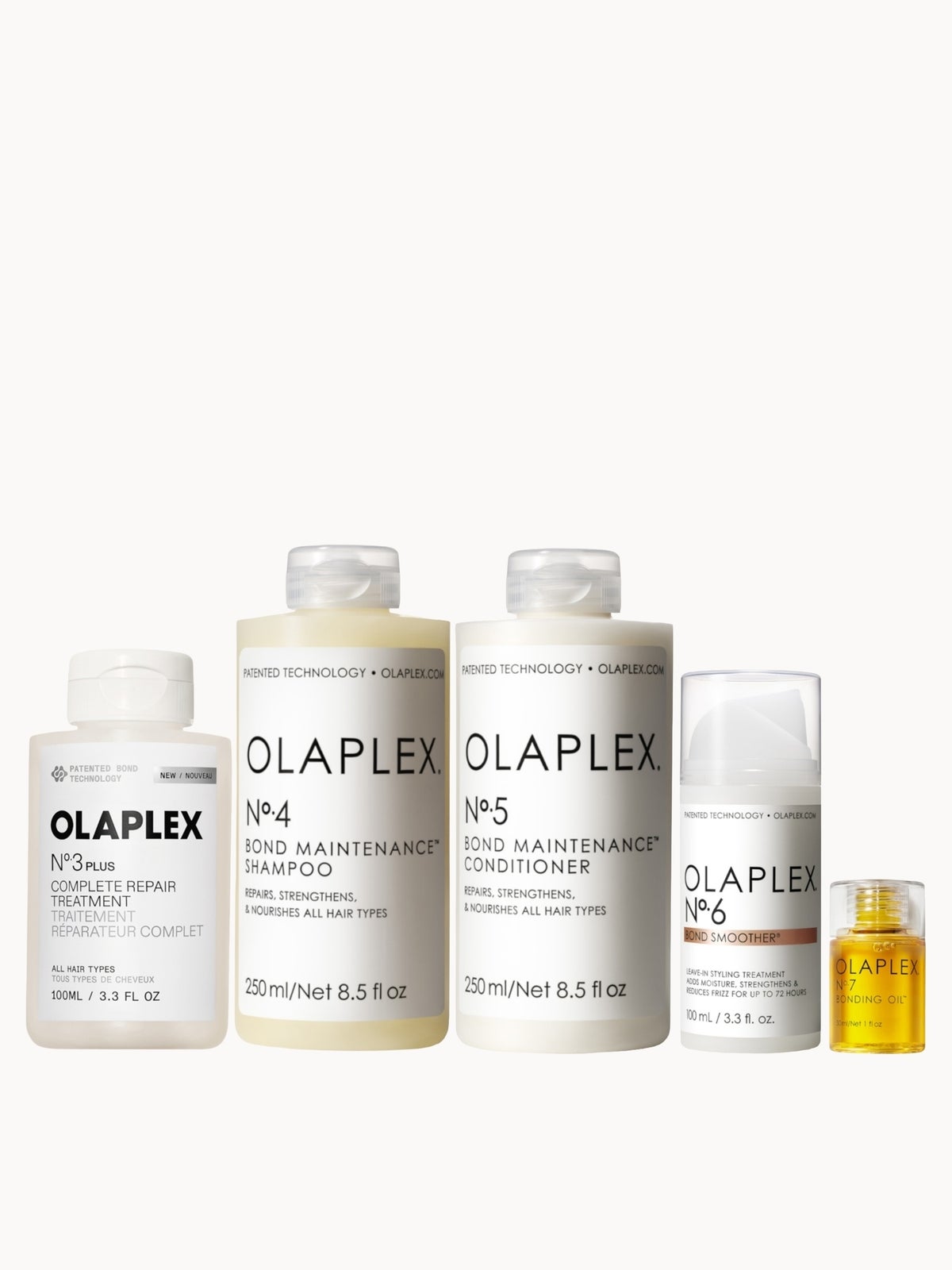 Olaplex No 3, 4, 5, 6 and 7 Bundle