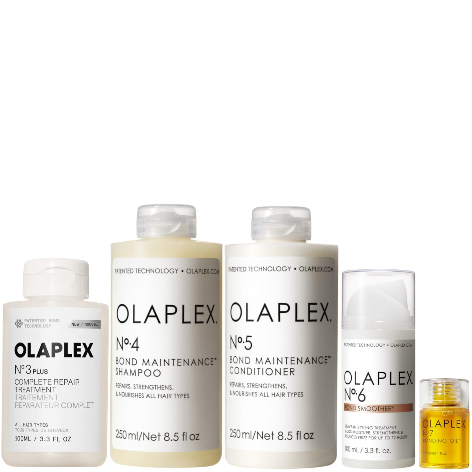 Olaplex No 3, 4, 5, 6 and 7 Bundle