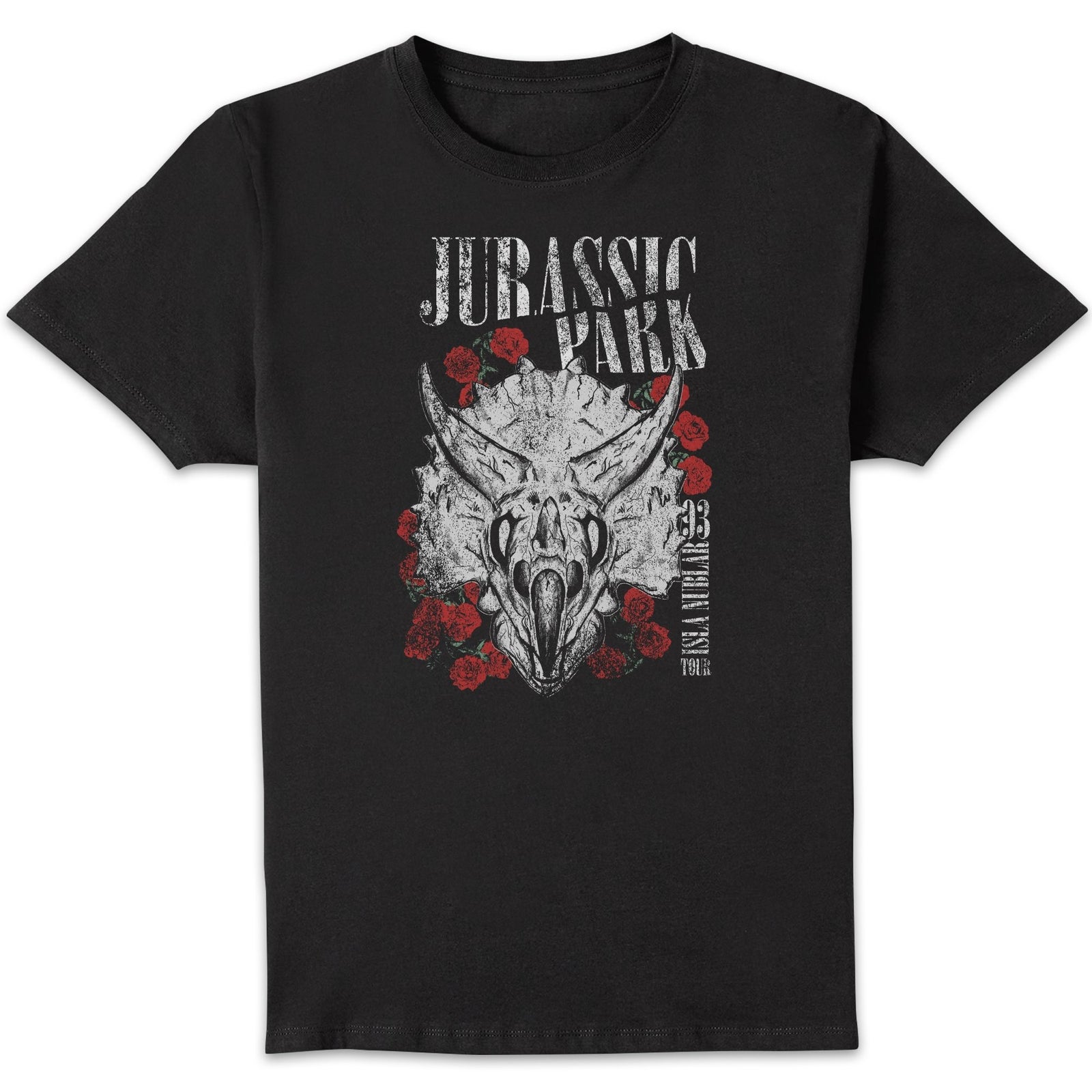 Jurassic Park Isla Nublar 93 Men's T-Shirt - Black - XXL