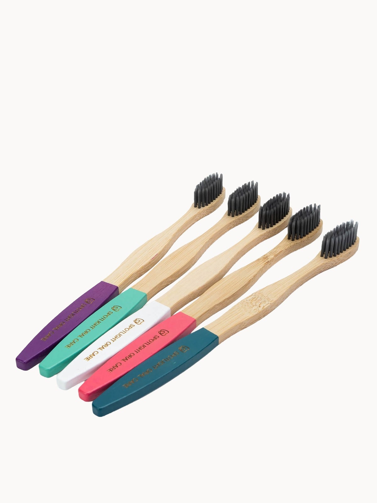 Spotlight Oral Care Bamboo Toothbrush Pack (Pack of 5) 3