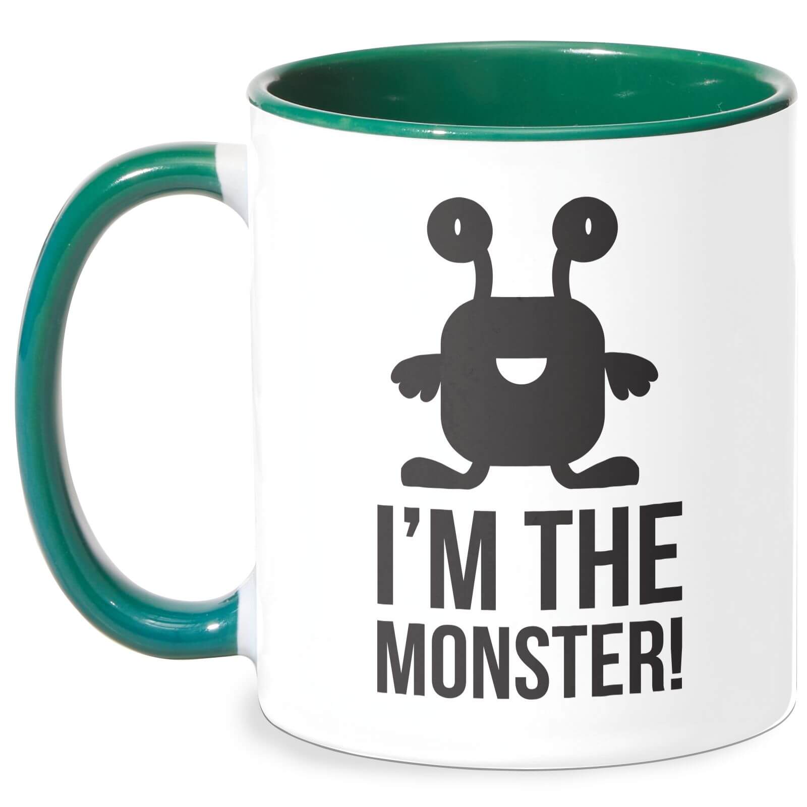 I'm The Monster Mug - White/Green