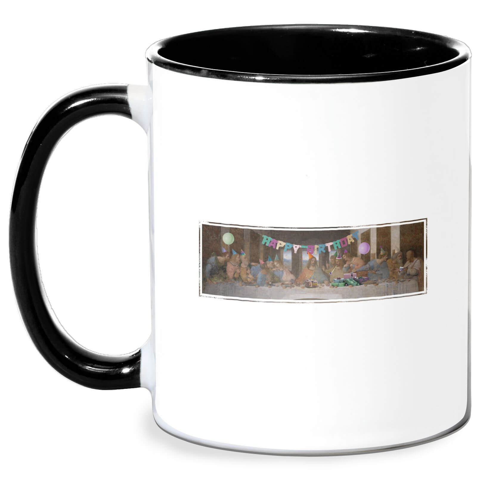 Happy Birthday, Jesus Mug - White/Black