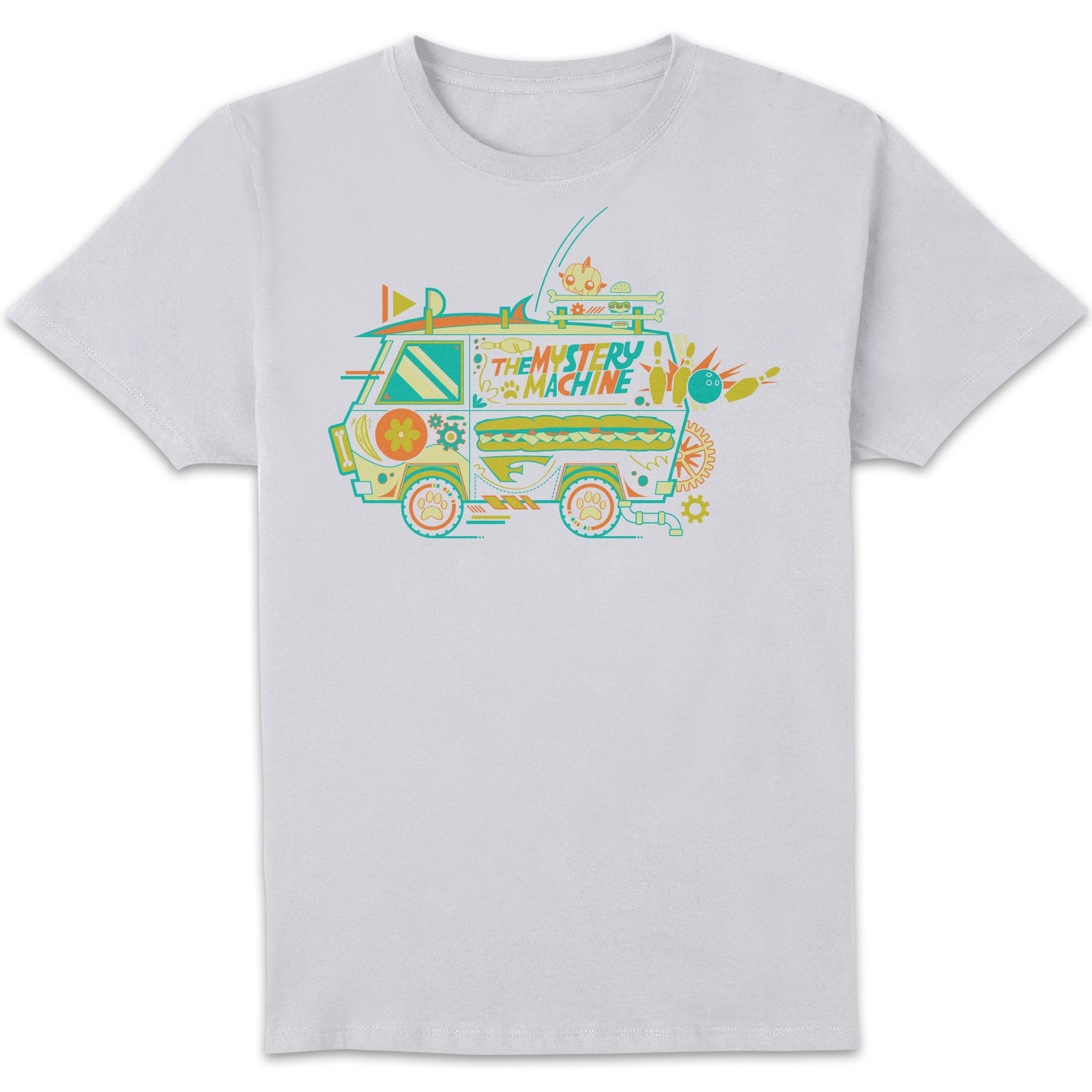 The Mystery Machine Men's T-Shirt - White - M