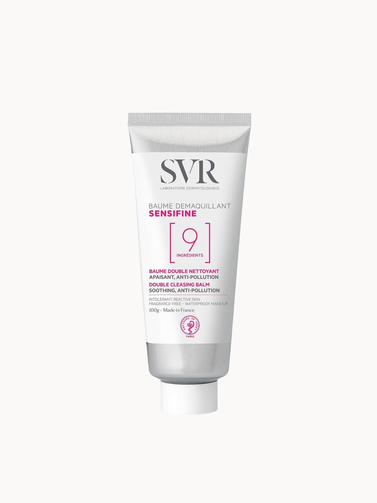 SVR SENSIFINE Coconut Oil & Shea Butter Soothing Balm-In-Oil Face Cleanser & Make-Up Remover for Sensitive, Reactive Skin, 100ml