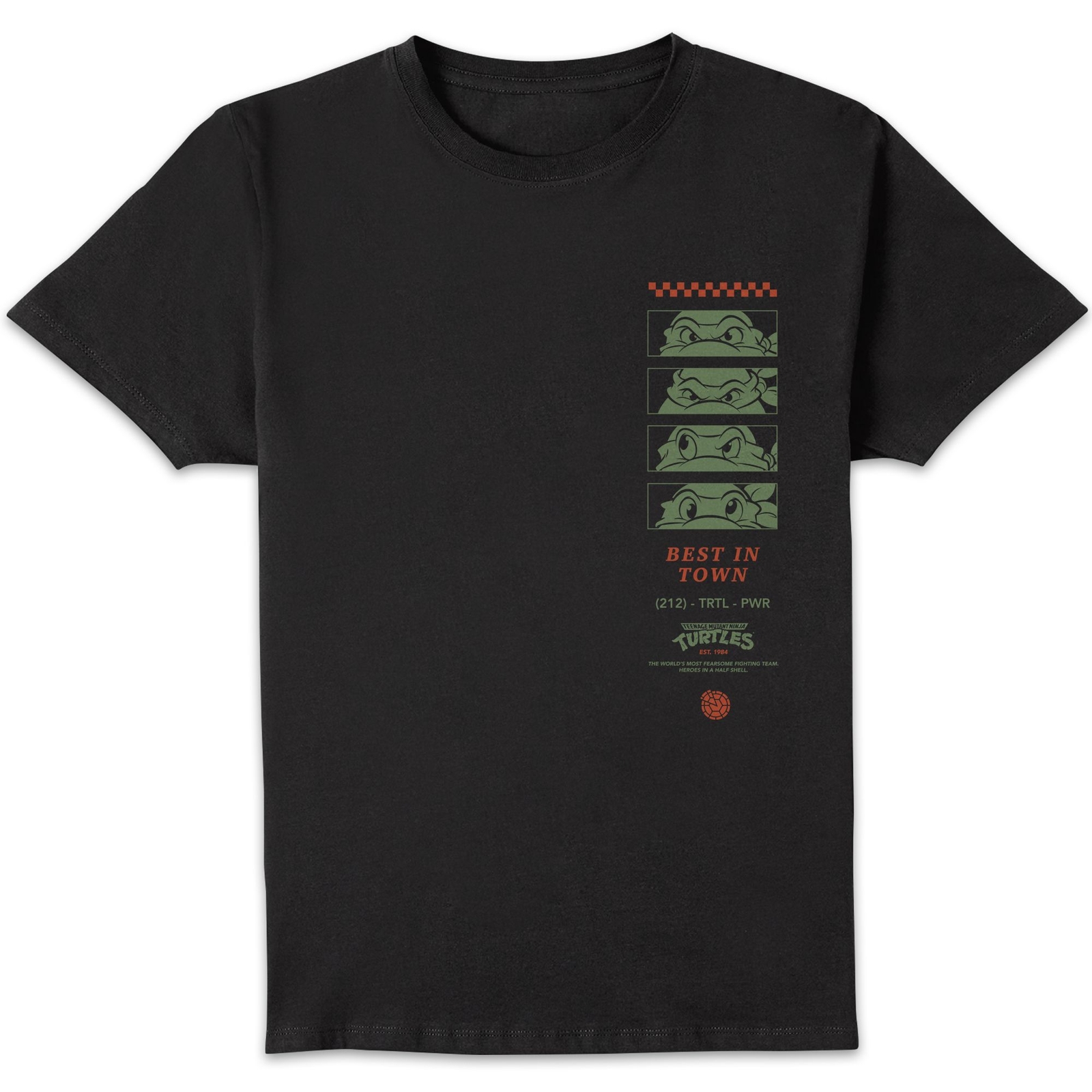 Teenage Mutant Ninja Turtles Fearsome Fighting Team Unisex T-Shirt - Black - XXL