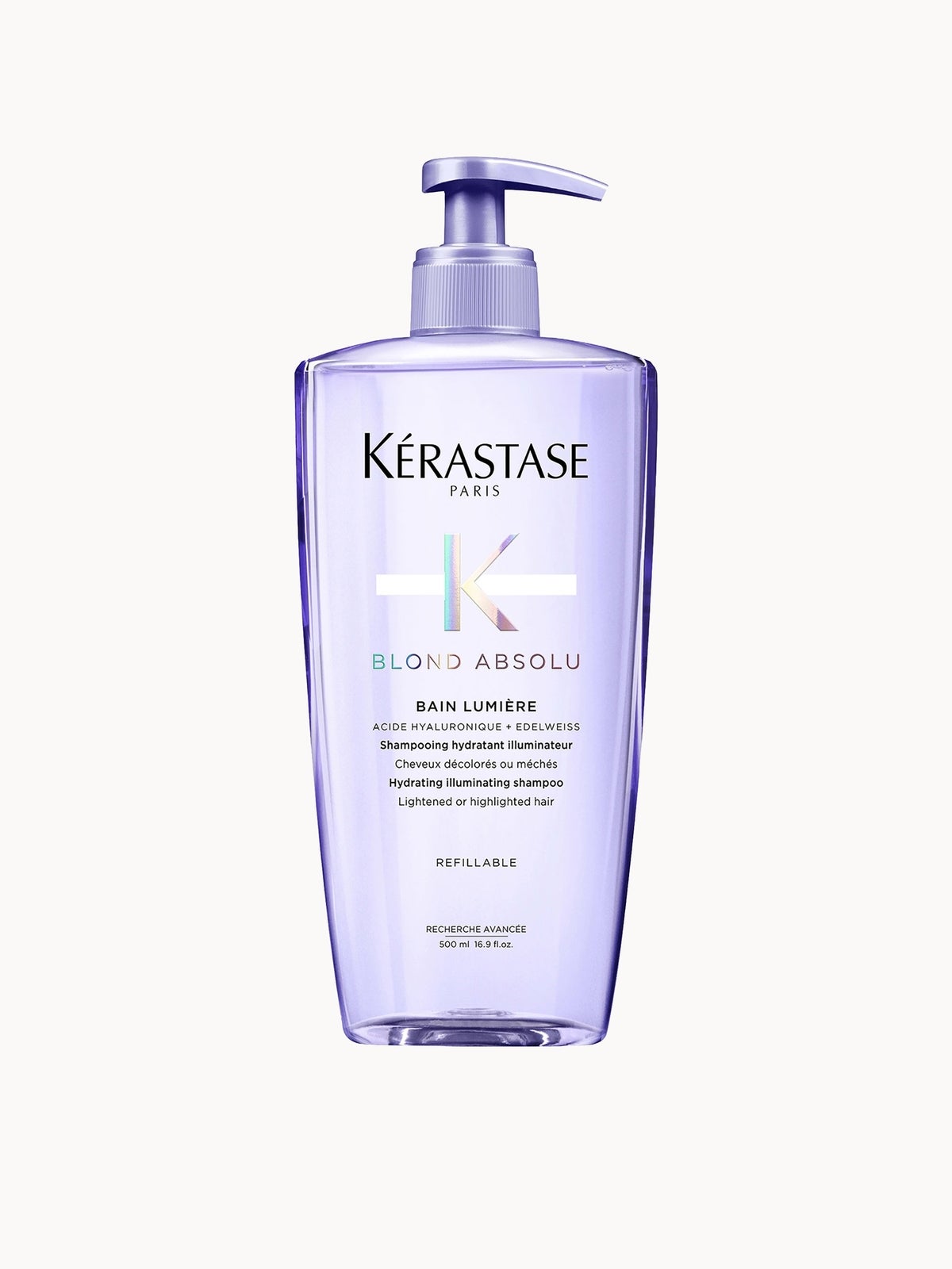 Kérastase Blond Absolu Bain Lumière Refillable Shampoo 500ml For Blonde Hair