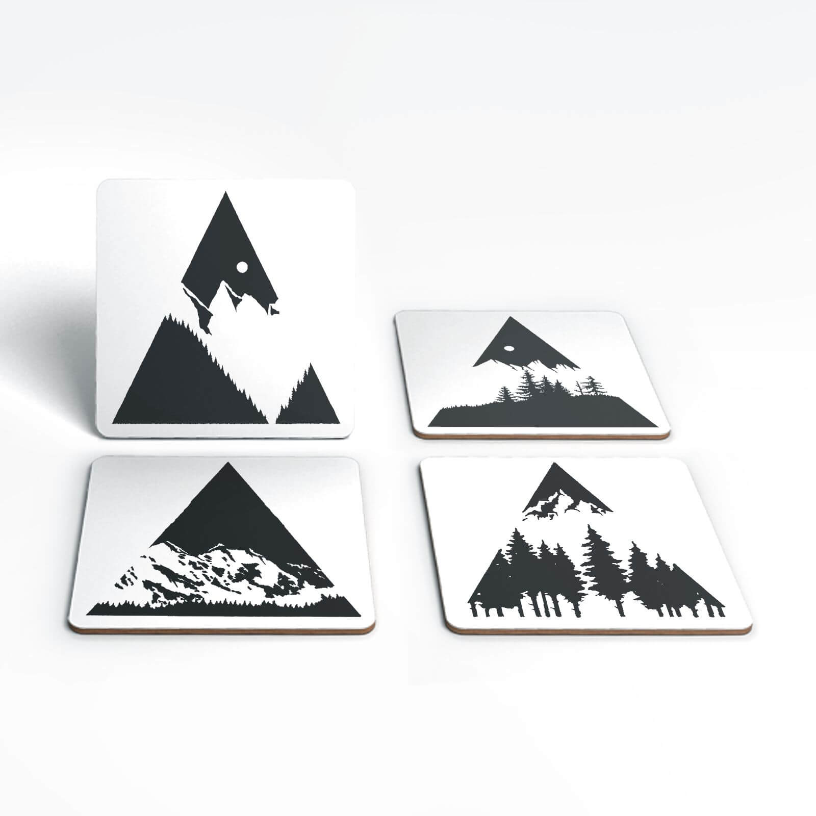 Mountains Coaster Set