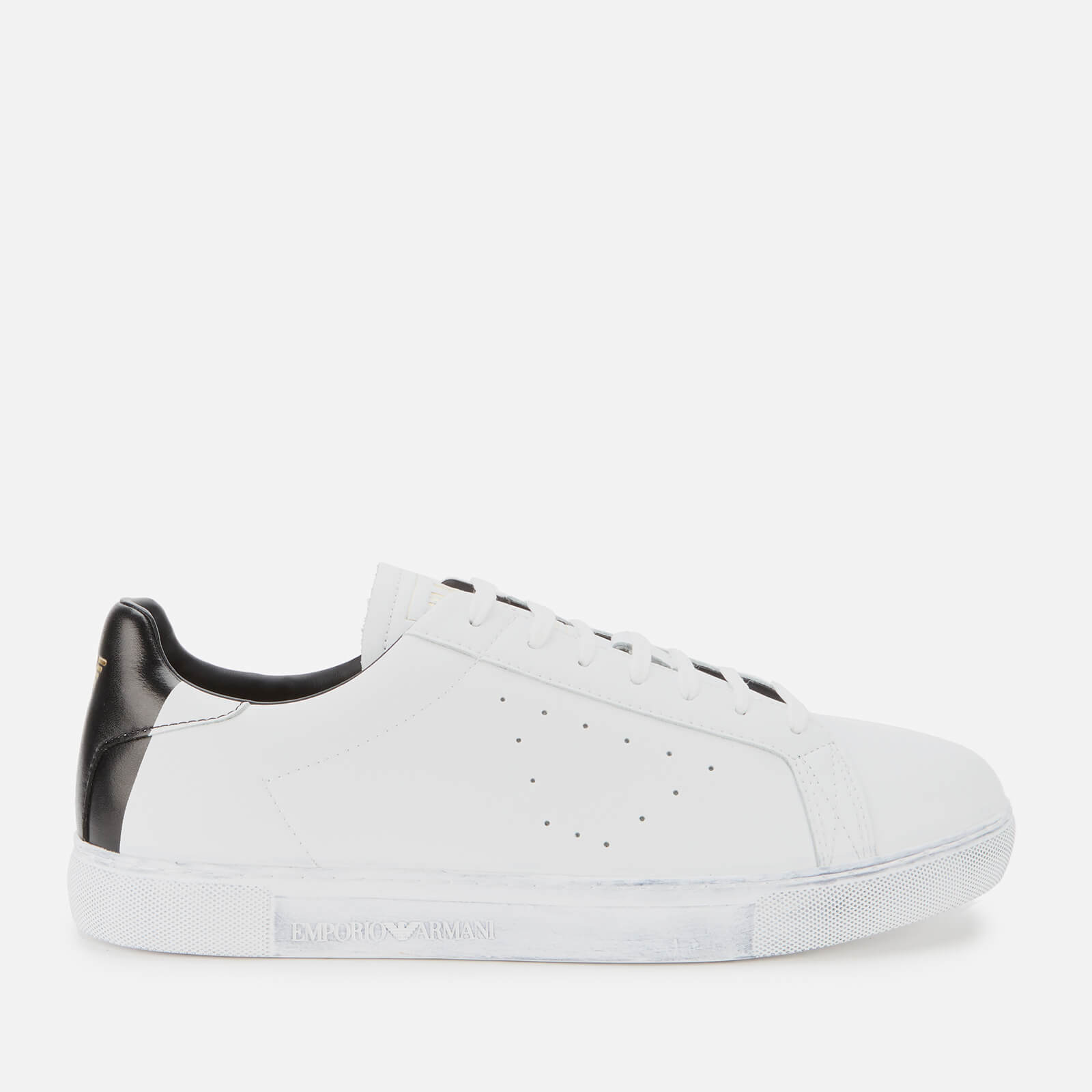 white armani trainers mens