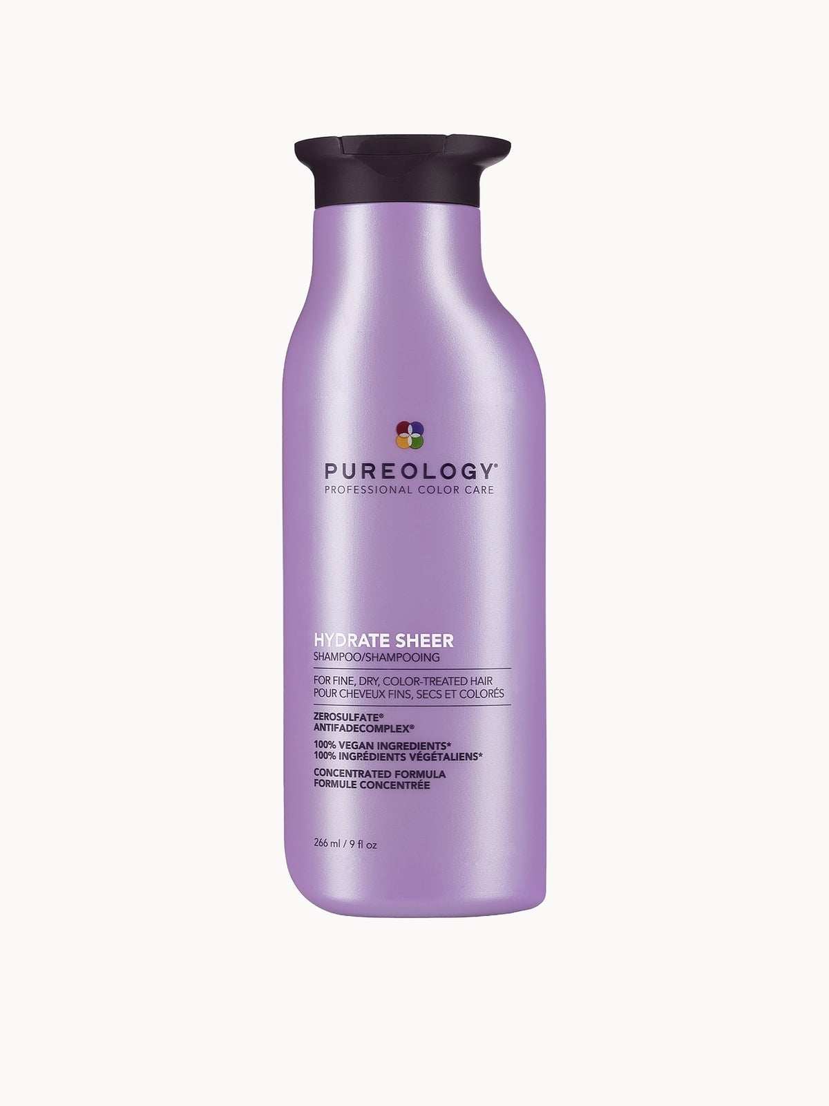 Pureology Sulphate Free Hydrate Sheer Shampoo for a Gentle Cleanse for Fine, Dry Hair 266ml