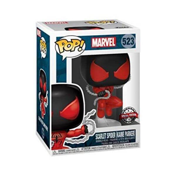 Spider-Man Scarlet Spider Marvel EXC Pop! Vinyl Figur