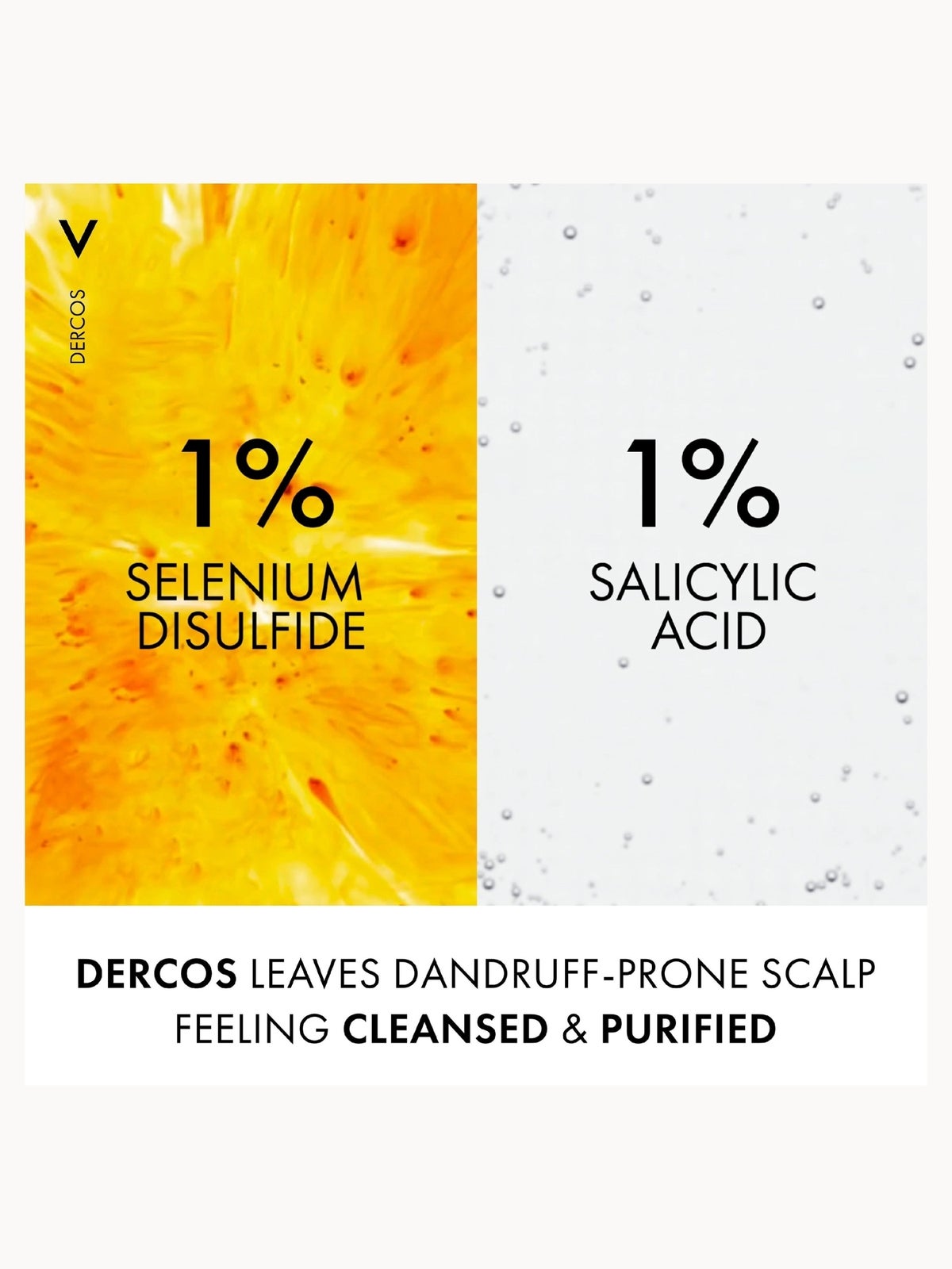 Vichy Dercos Technique Anti-Dandruff Purifying Shampoo for Sensitive, Dry Hair and Scalp 390ml 4