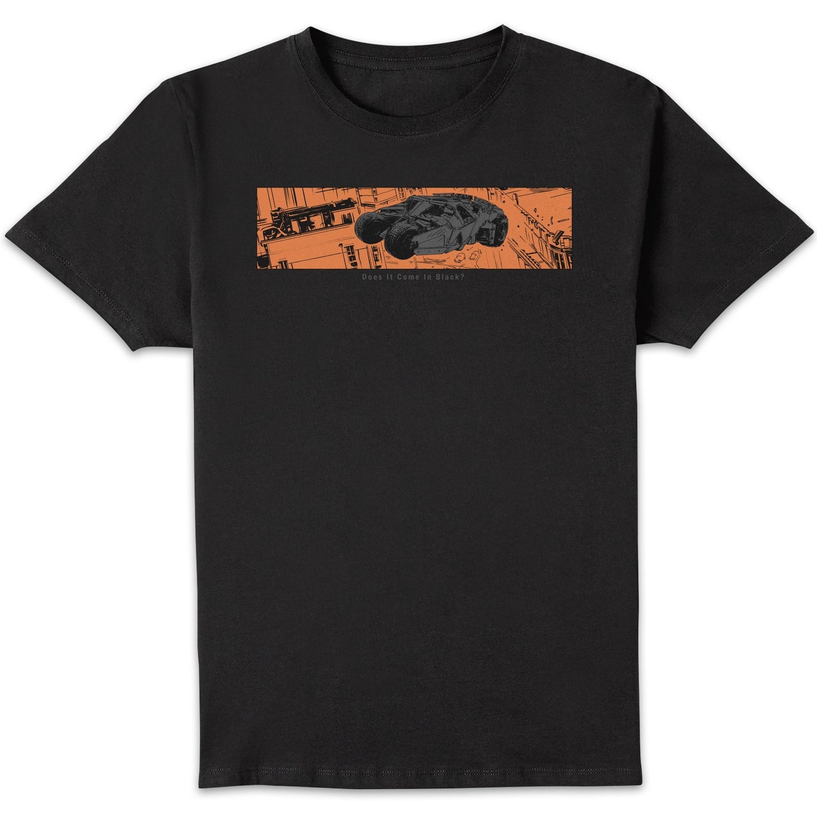Batman Begins Does It Come In Black? Men's T-Shirt - Black - XXL