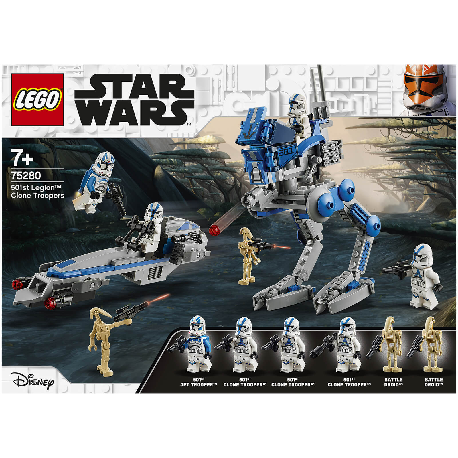 lego 501st clone trooper set